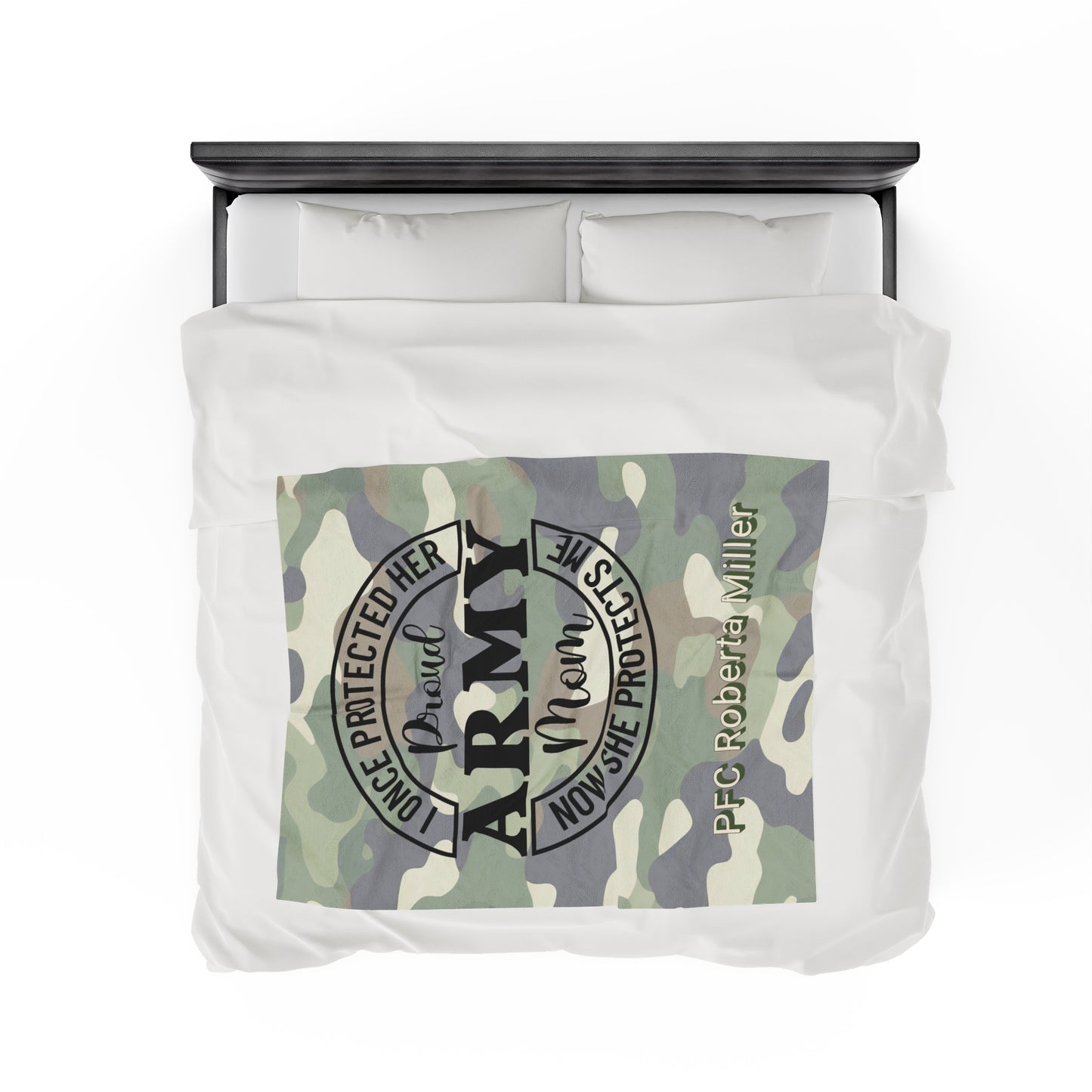 PERSONALIZED - Army Mom - Blanket - GREAT GIFT!