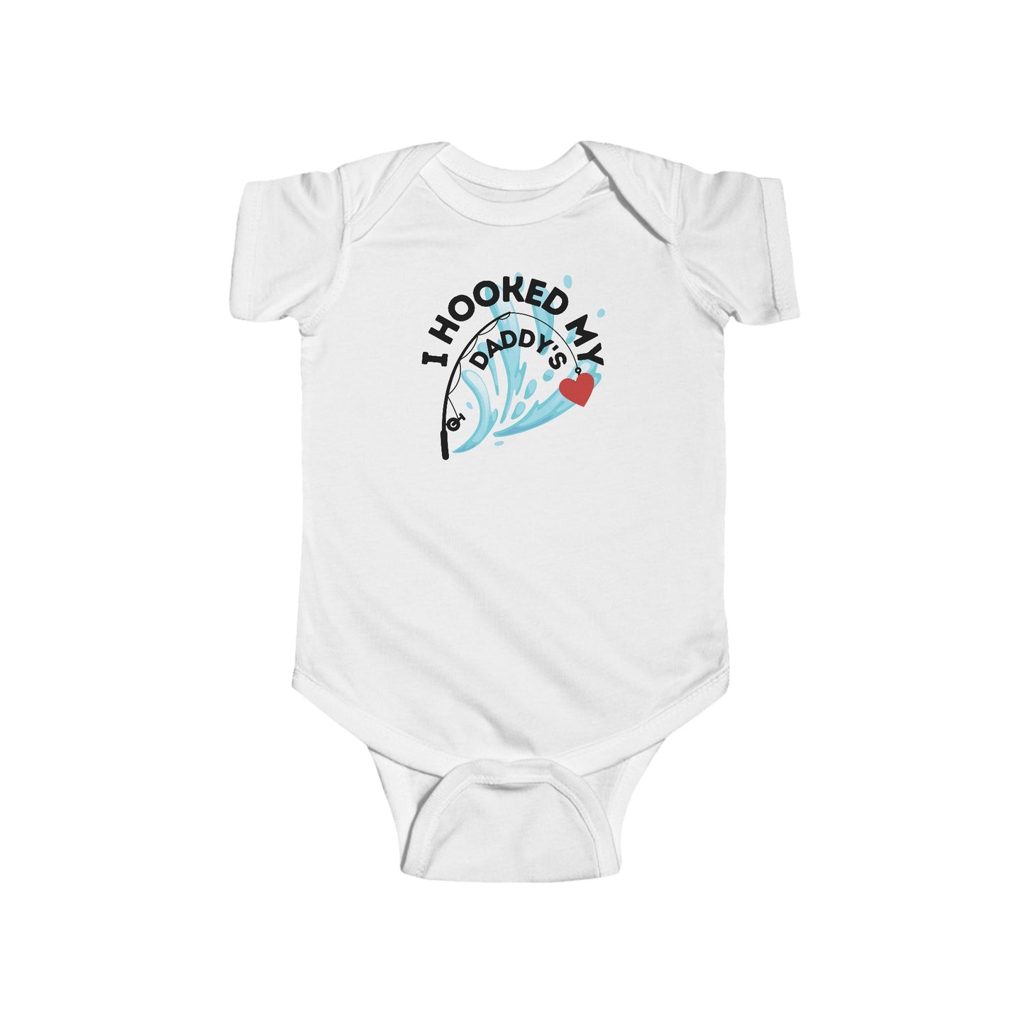 Baby Infant BODYSUIT - From Daddy, From Grandpa, Fisherman, Fishing
