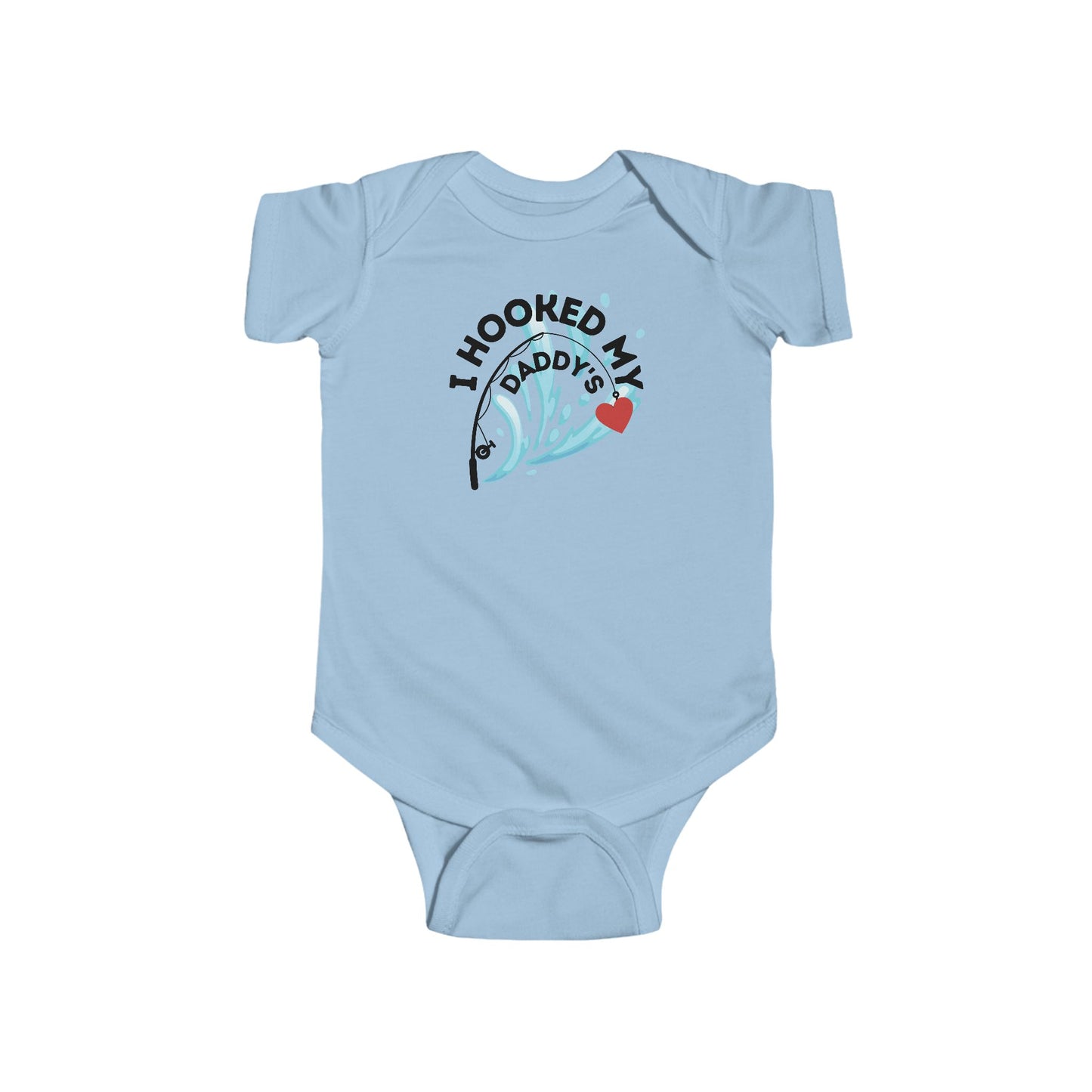 Baby Infant BODYSUIT - From Daddy, From Grandpa, Fisherman, Fishing