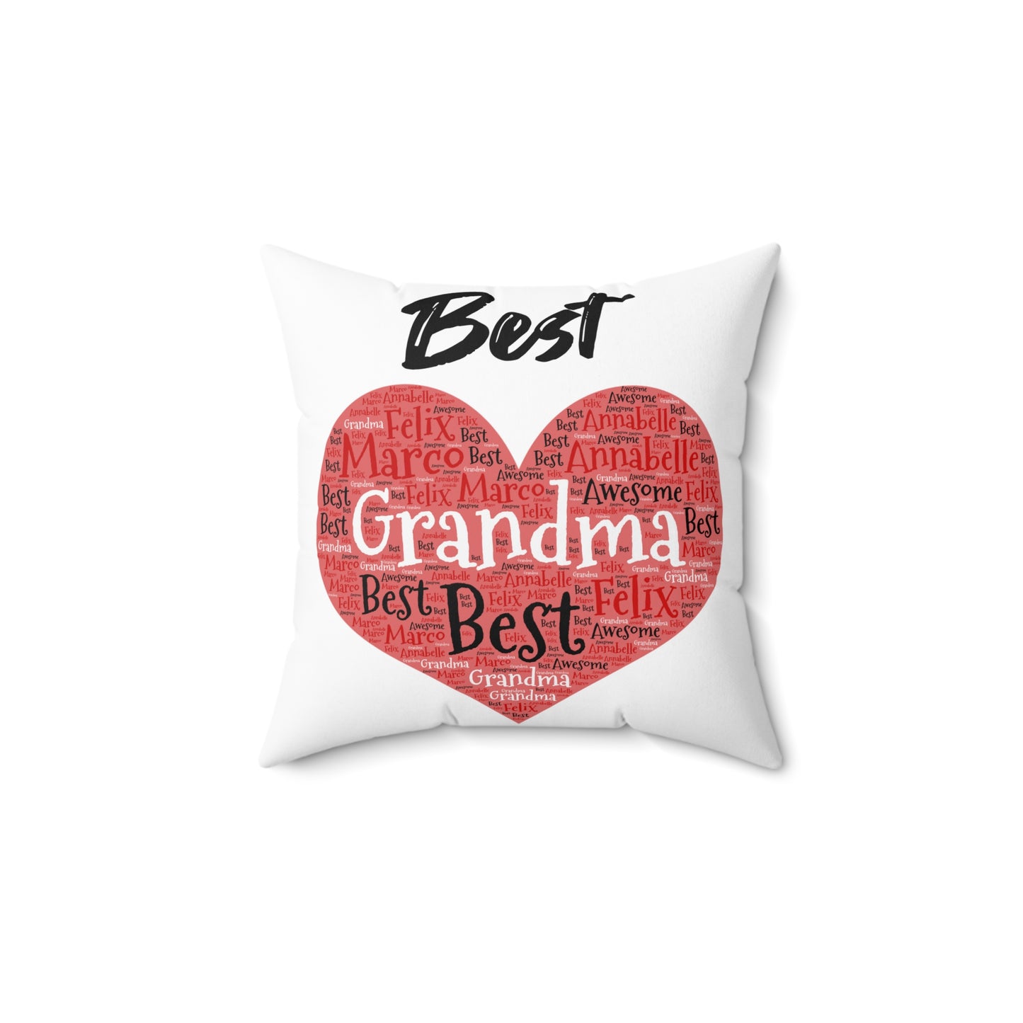 PERSONALIZED PILLOW - Personalized Gift, Customized Gift, Gift for Her, Gift for Him, Christmas Gift, Home Decor