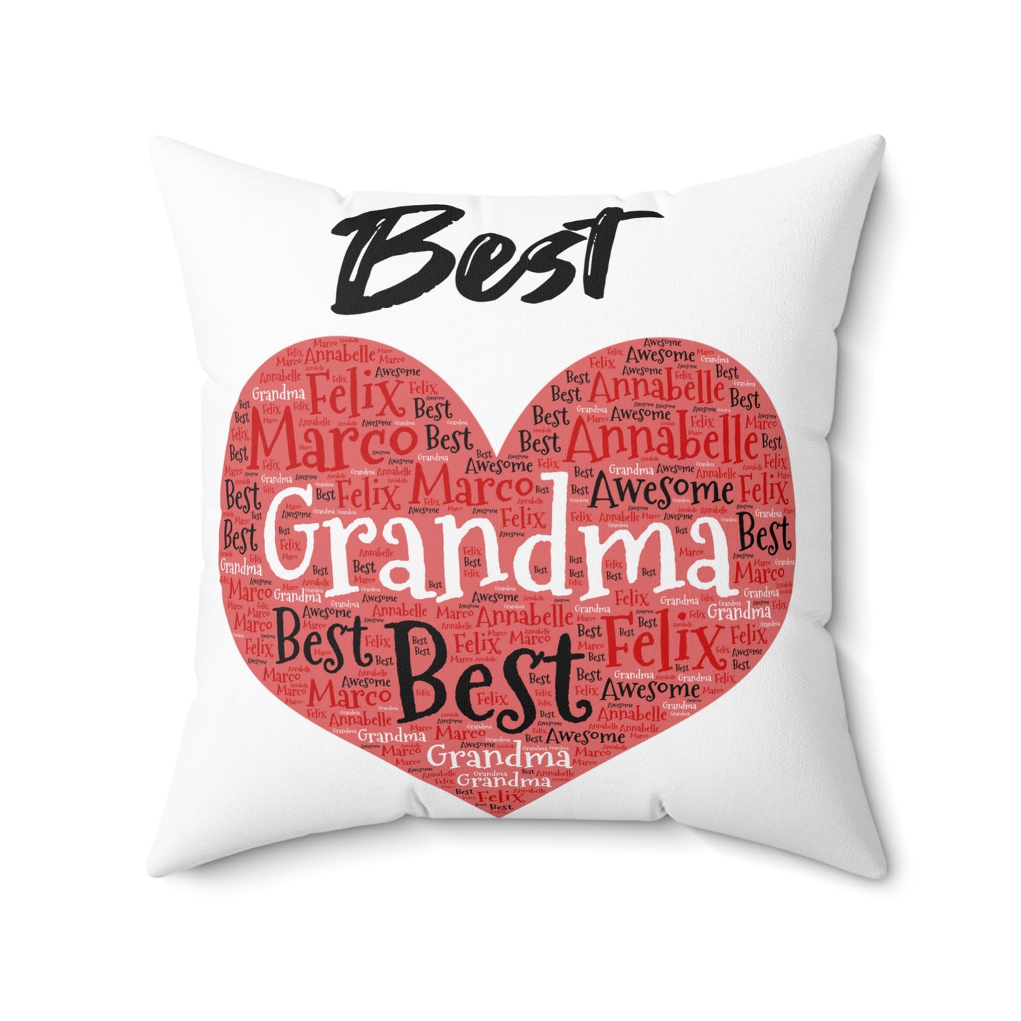 PERSONALIZED PILLOW - Personalized Gift, Customized Gift, Gift for Her, Gift for Him, Christmas Gift, Home Decor