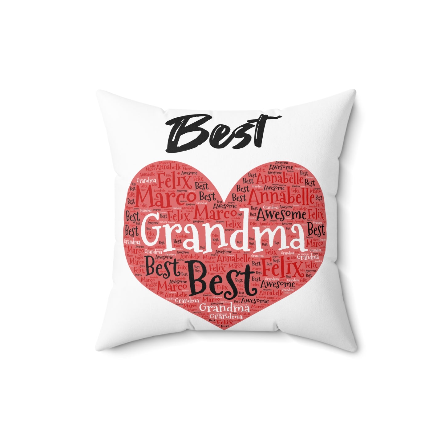 PERSONALIZED PILLOW - Personalized Gift, Customized Gift, Gift for Her, Gift for Him, Christmas Gift, Home Decor