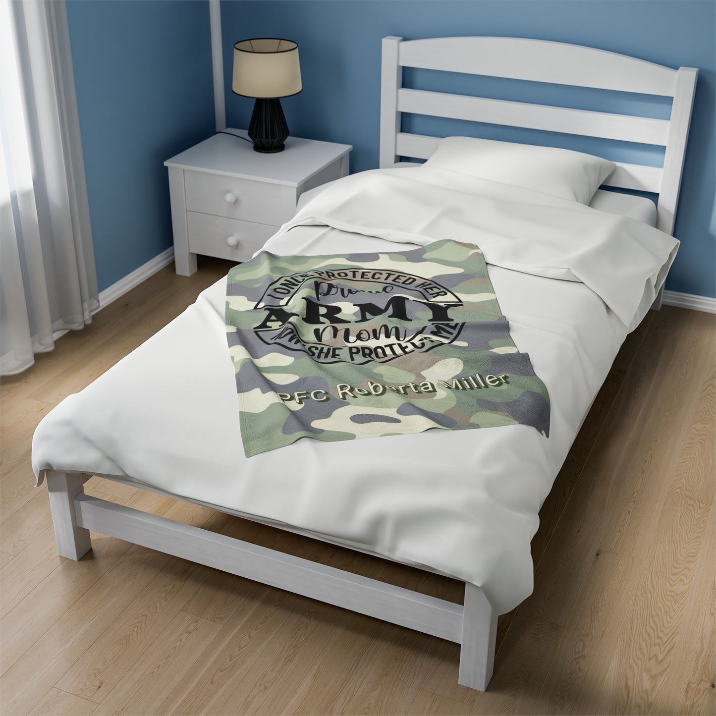 PERSONALIZED - Army Mom - Blanket - GREAT GIFT!