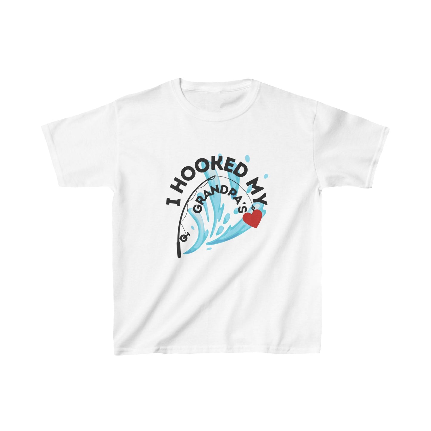 Kids Tee - From Dad, From Grandpa, Fisher, Fisherman