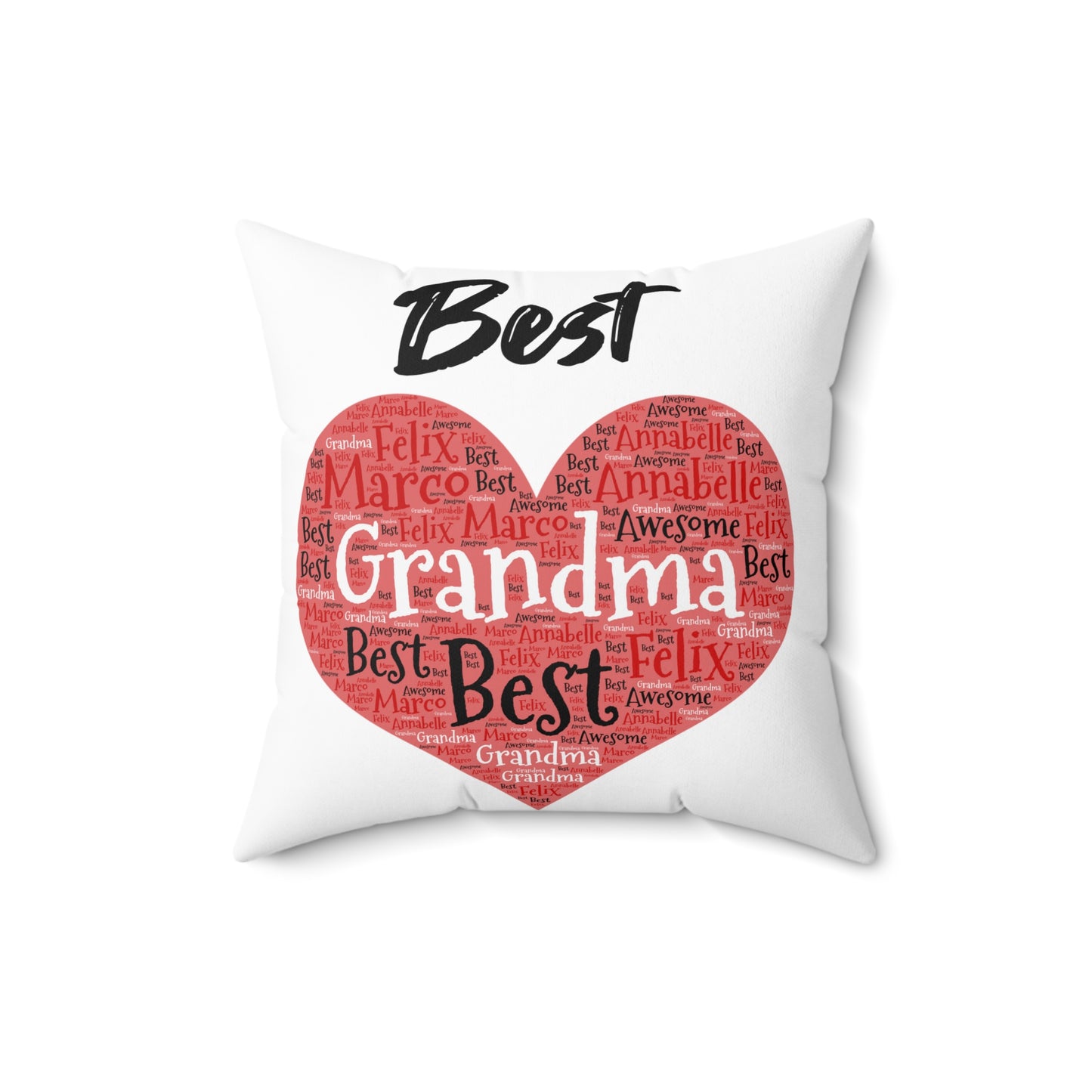 PERSONALIZED PILLOW - Personalized Gift, Customized Gift, Gift for Her, Gift for Him, Christmas Gift, Home Decor