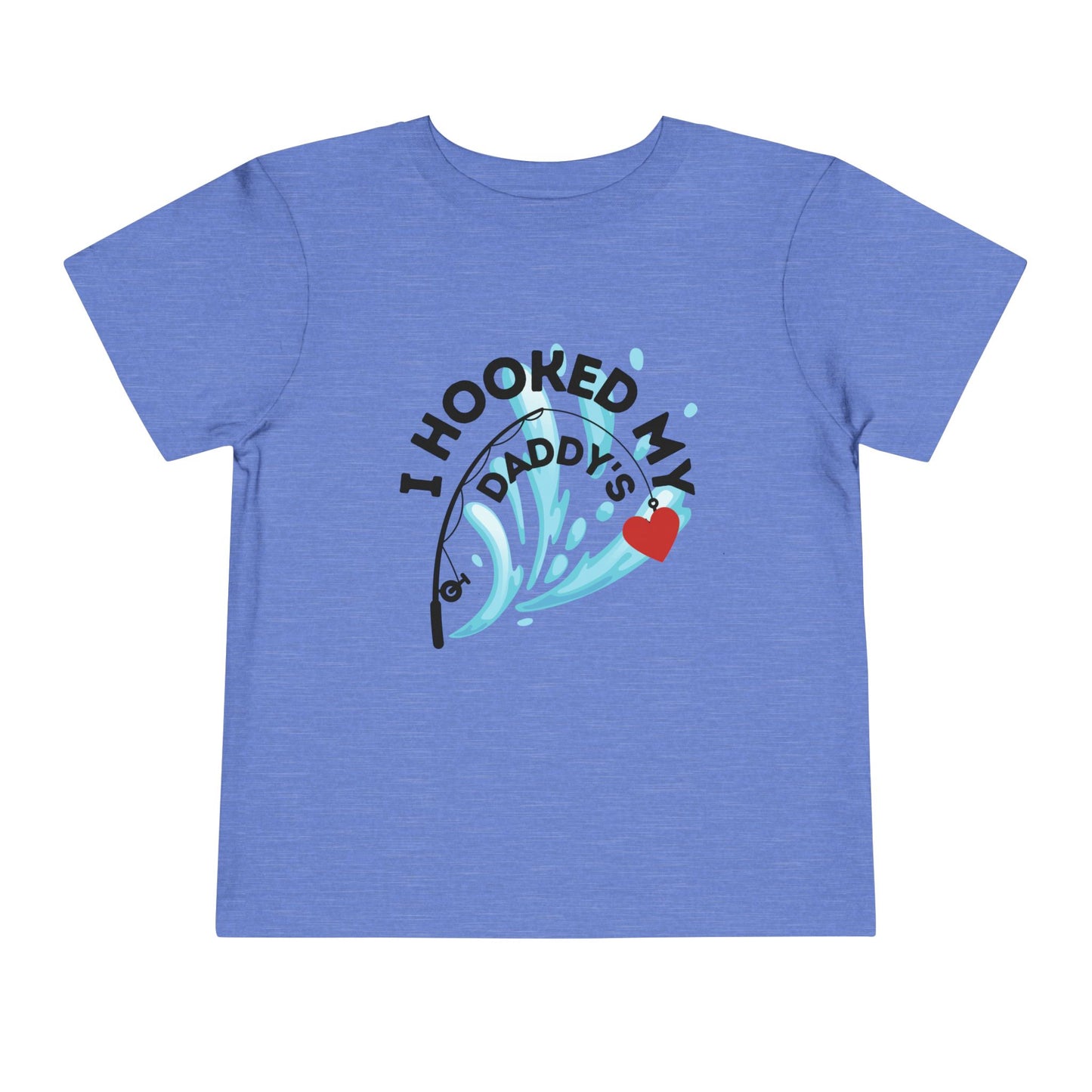 Toddler Little Kid Tee T Shirt - From Dad, From Daddy, From Grandpa, PERSONALIZED, Gift, Fisherman