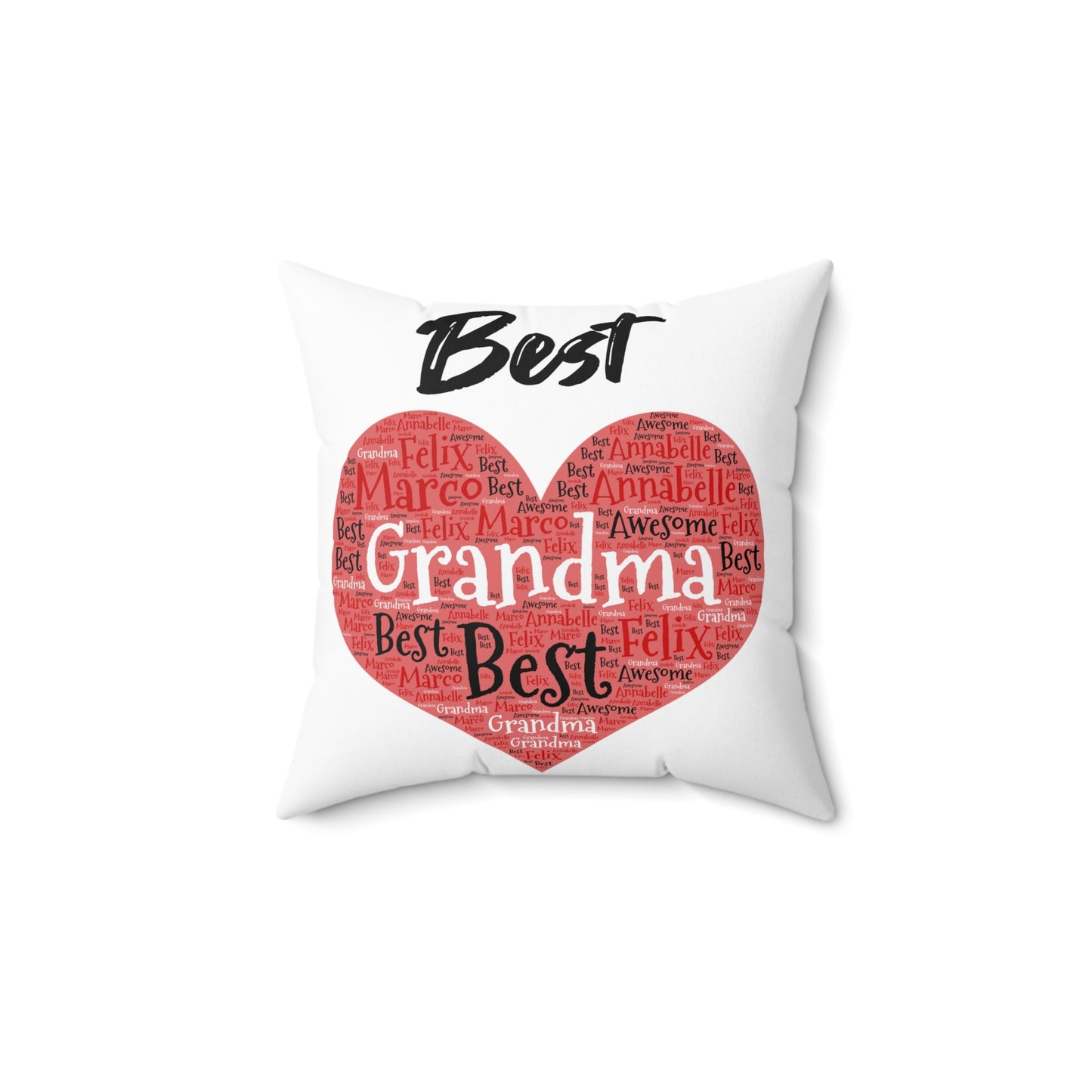 PERSONALIZED PILLOW - Personalized Gift, Customized Gift, Gift for Her, Gift for Him, Christmas Gift, Home Decor