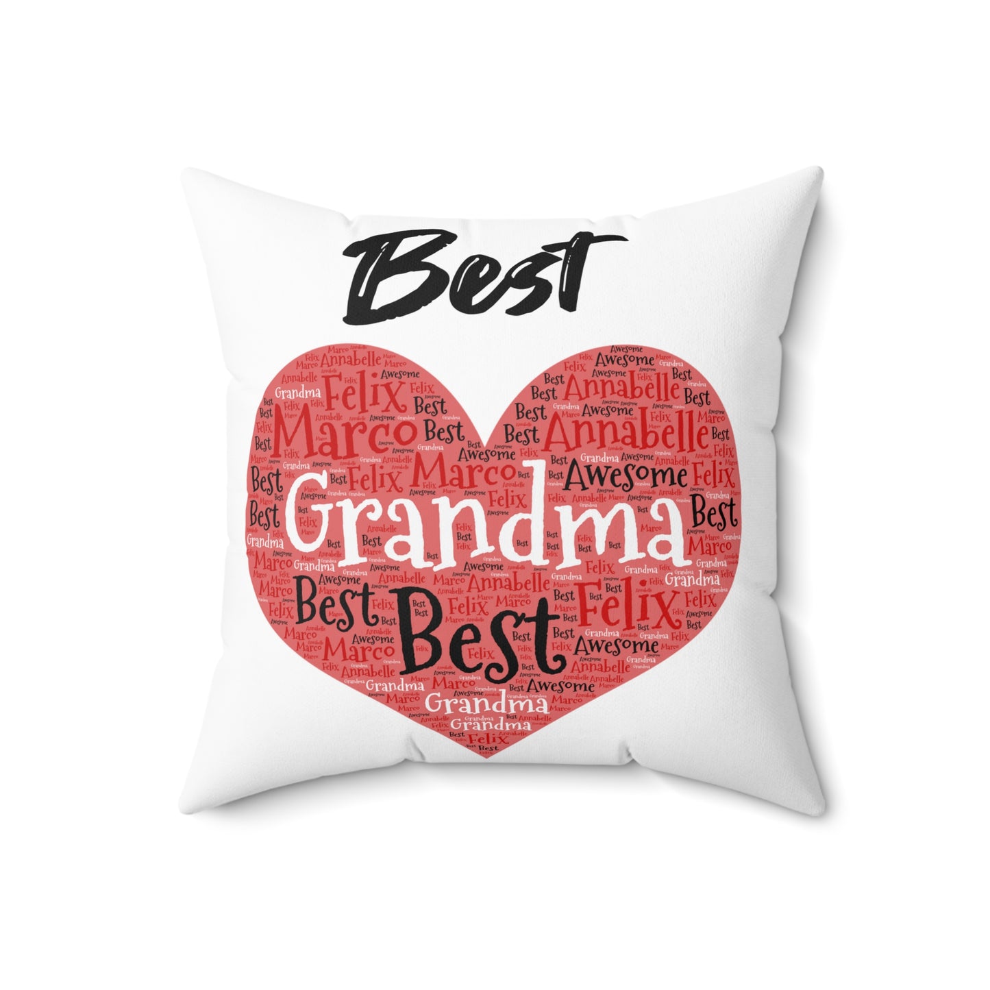 PERSONALIZED PILLOW - Personalized Gift, Customized Gift, Gift for Her, Gift for Him, Christmas Gift, Home Decor