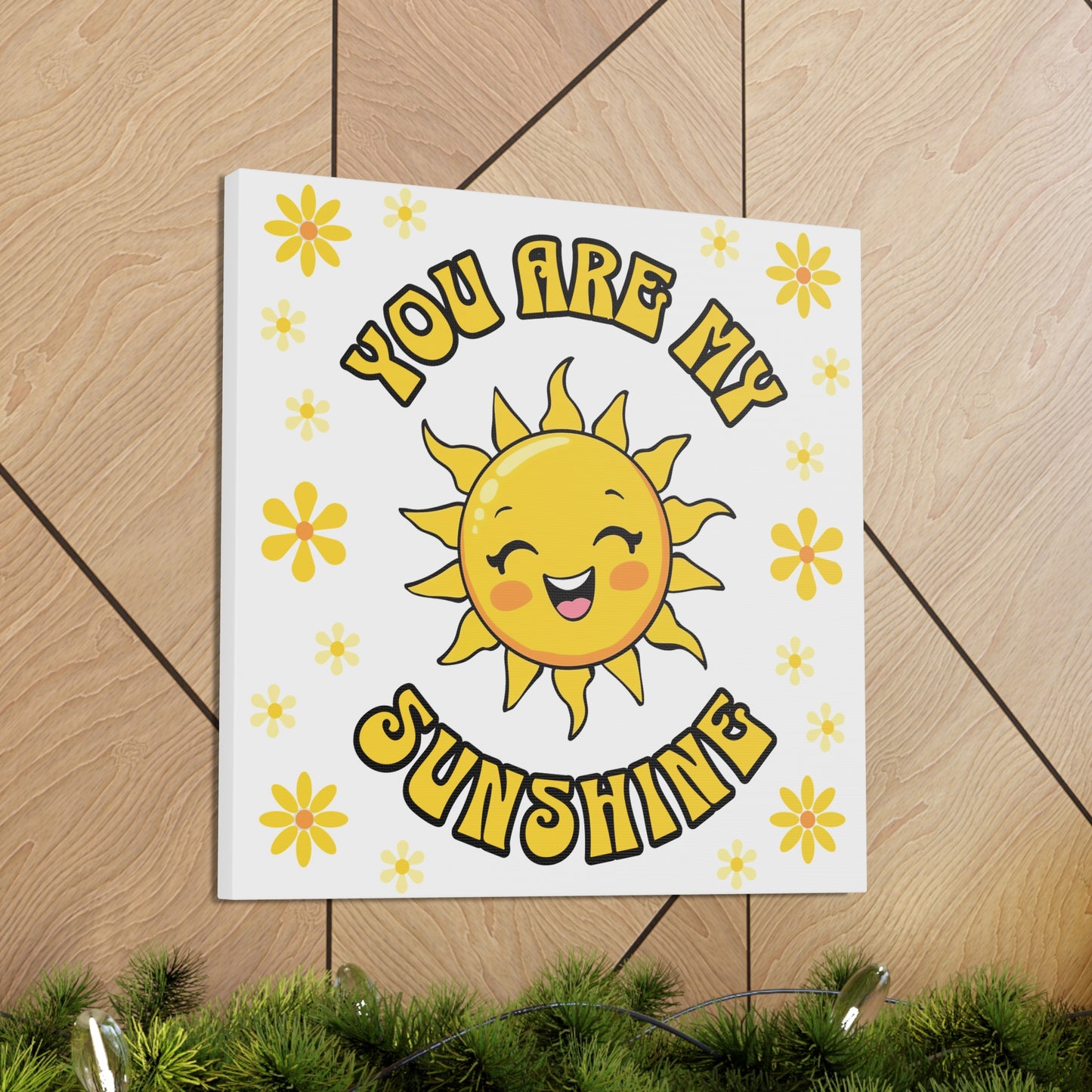 ADORABLE - "You are my Sunshine" - CANVAS - Can be PERSONALIZED with "Our" - Canvas Gallery Wraps