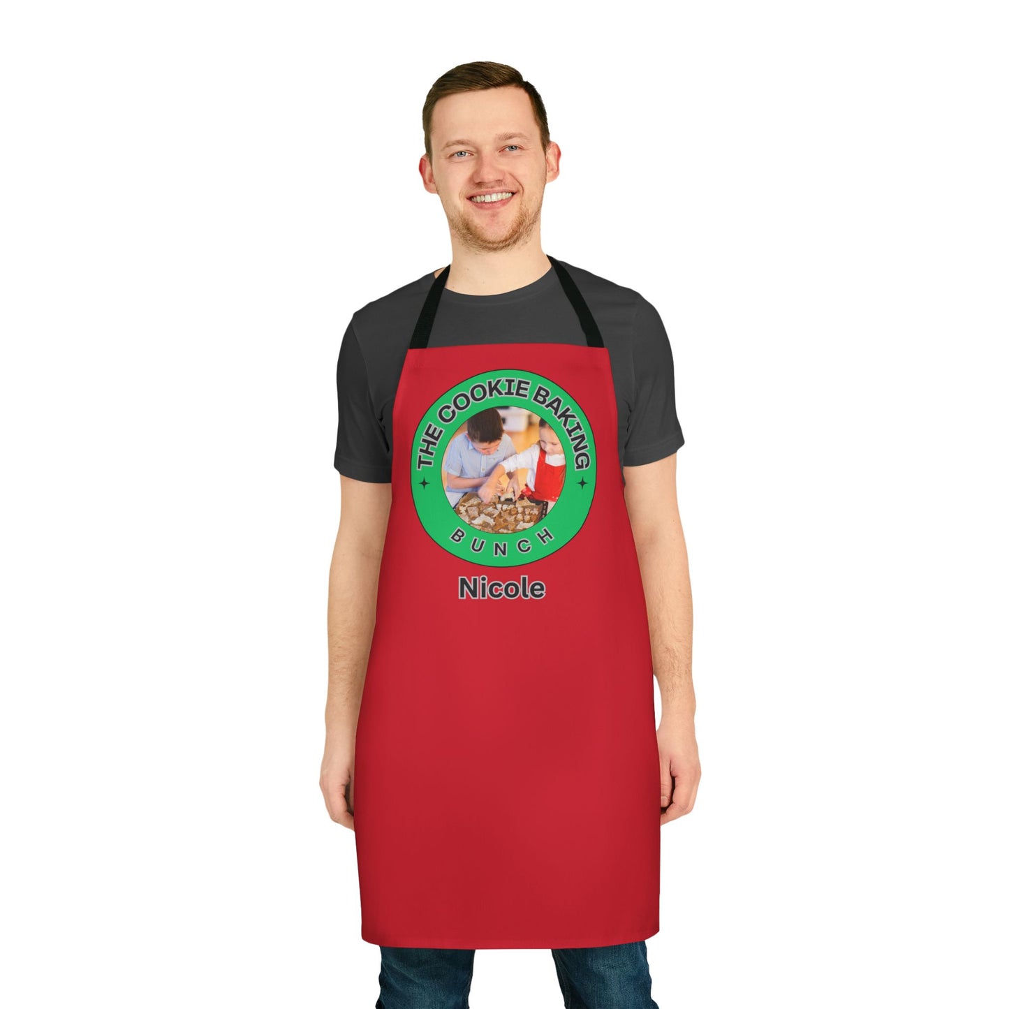 Adorable APRON - Personalized -- The Cookie Baking Bunch - Can Personalize Picture Too!
