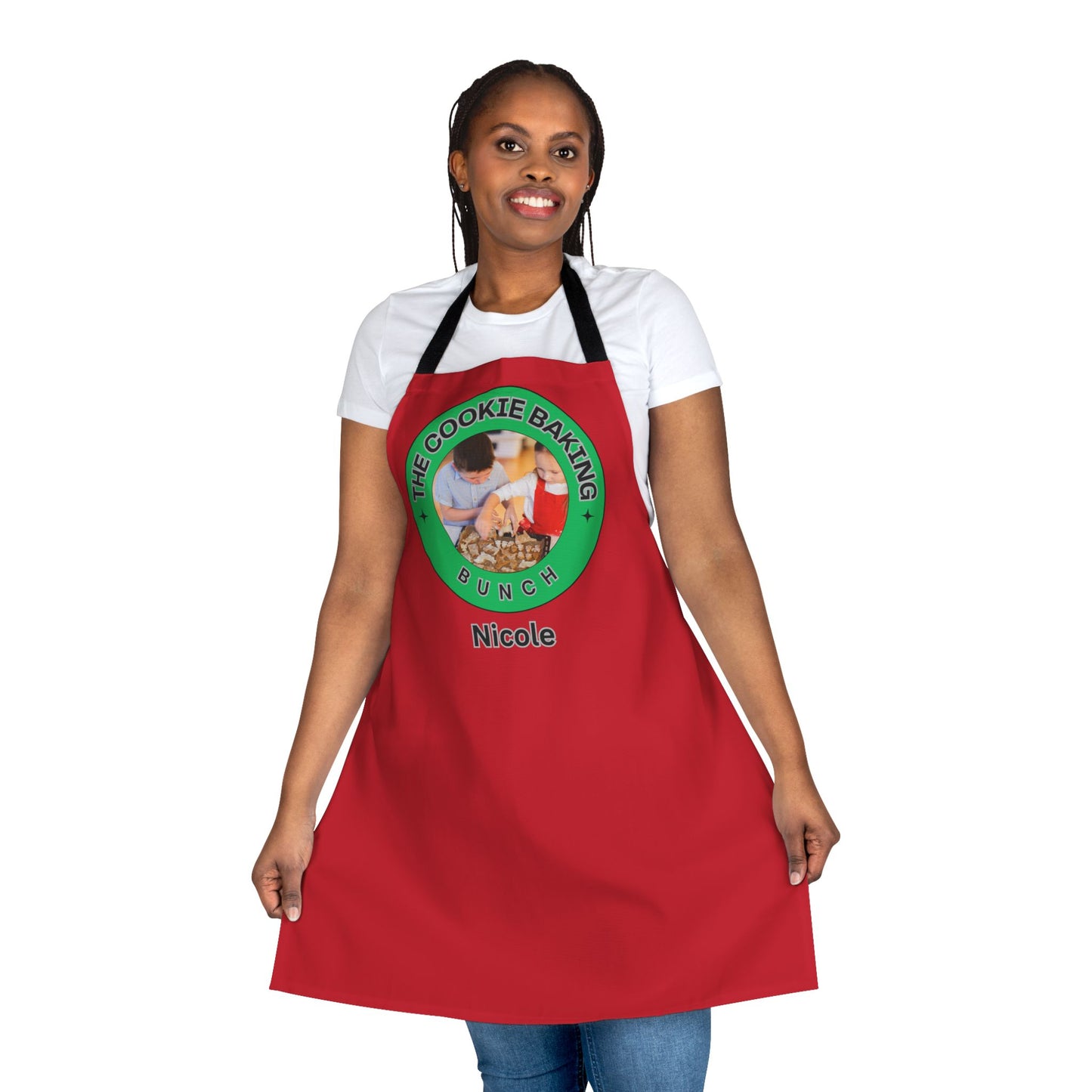 Adorable APRON - Personalized -- The Cookie Baking Bunch - Can Personalize Picture Too!
