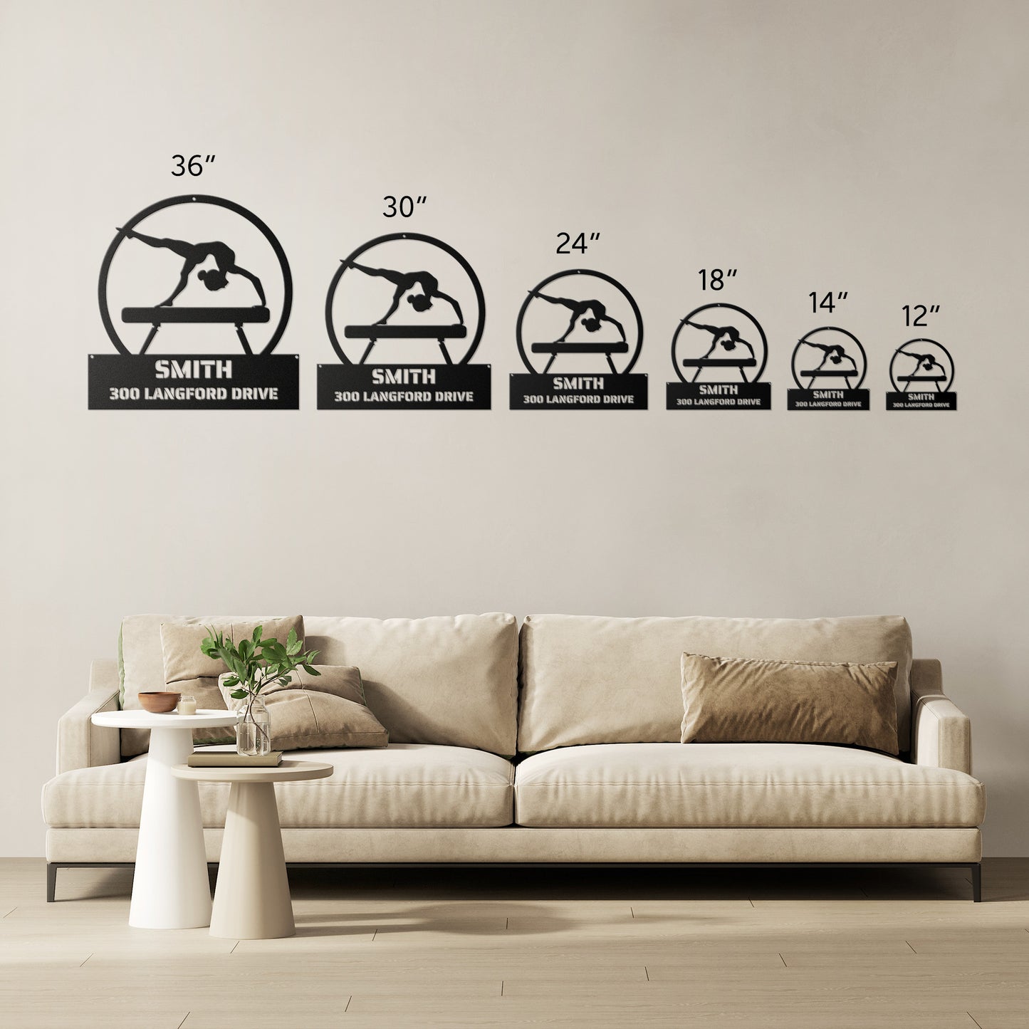 METAL WALL ART - Gymantics