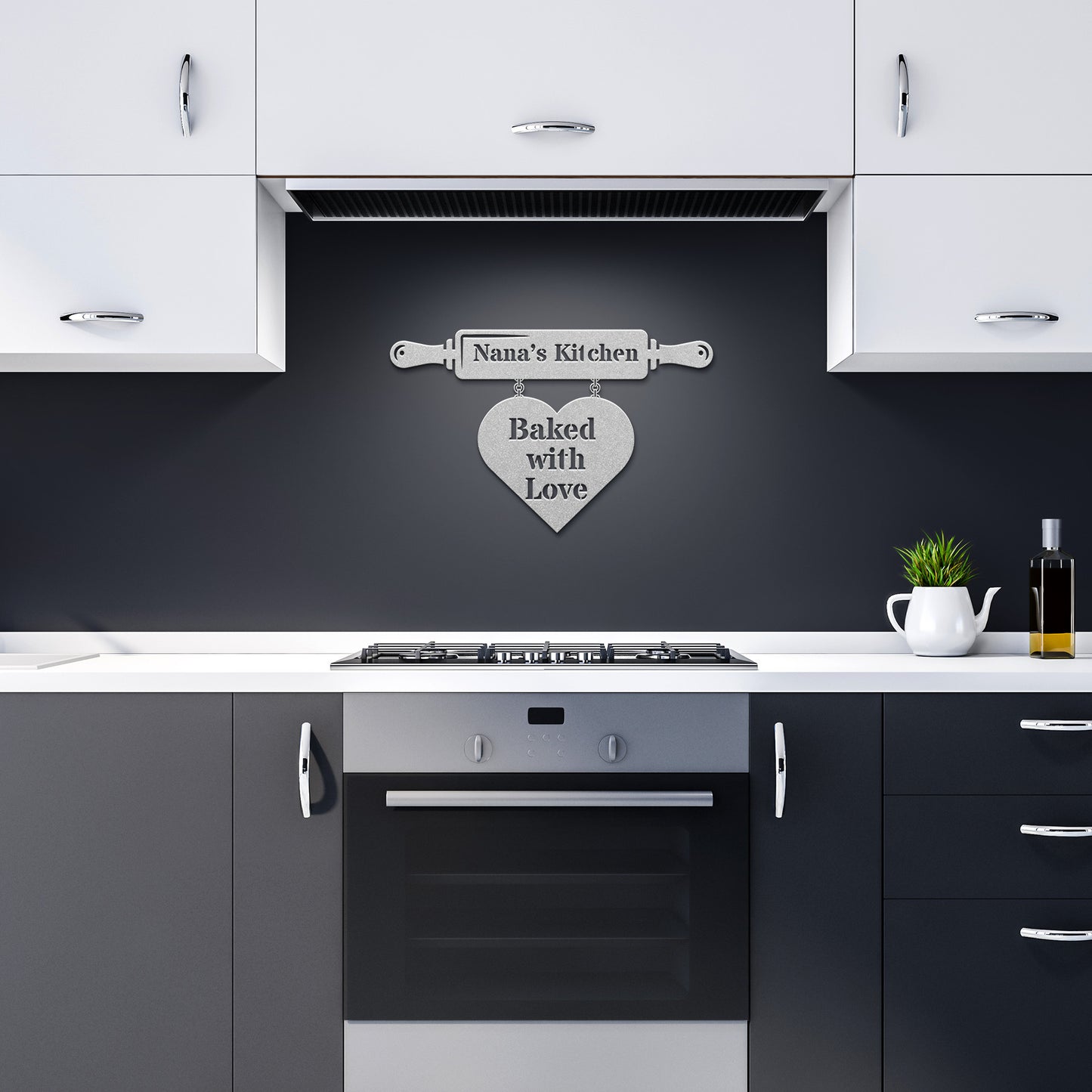 METAL WALL ART - Personalized - Nana's, Mom, Aprils Kitchen
