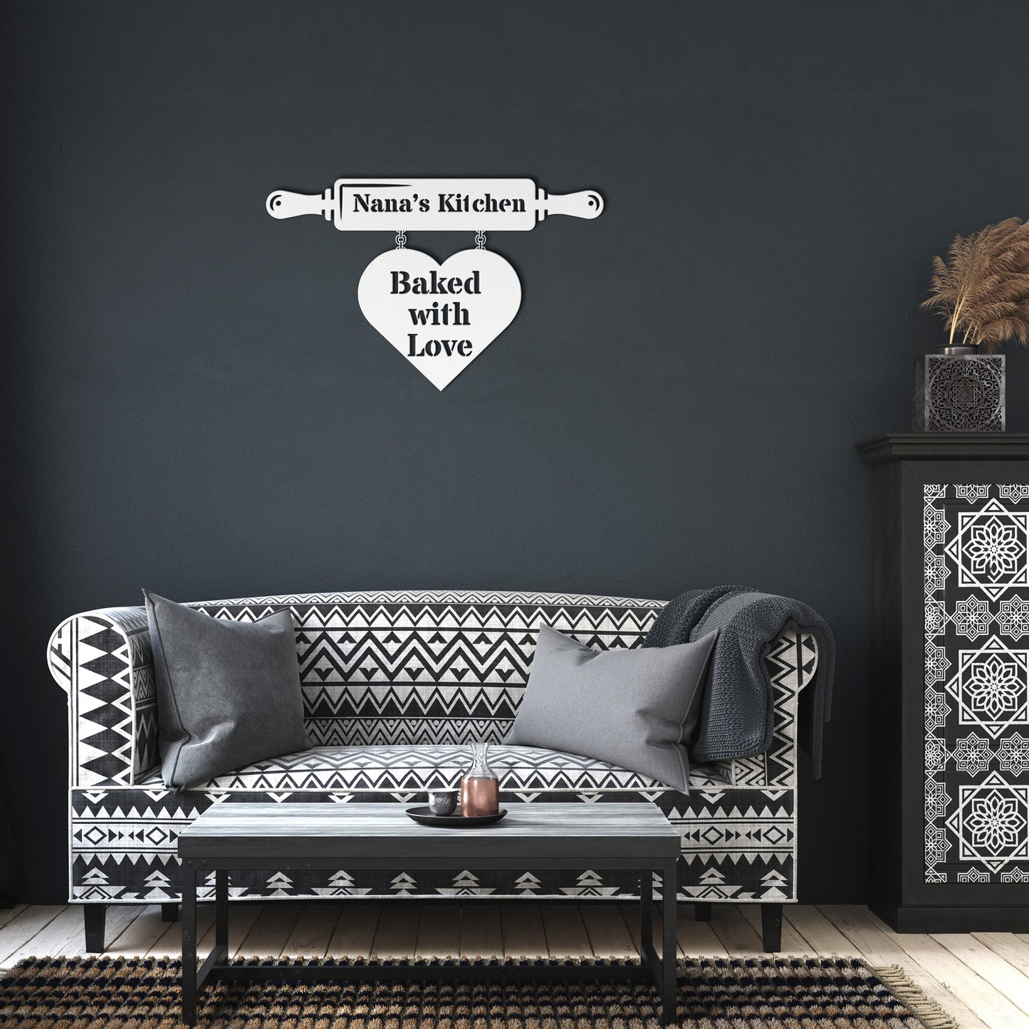 METAL WALL ART - Personalized - Nana's, Mom, Aprils Kitchen