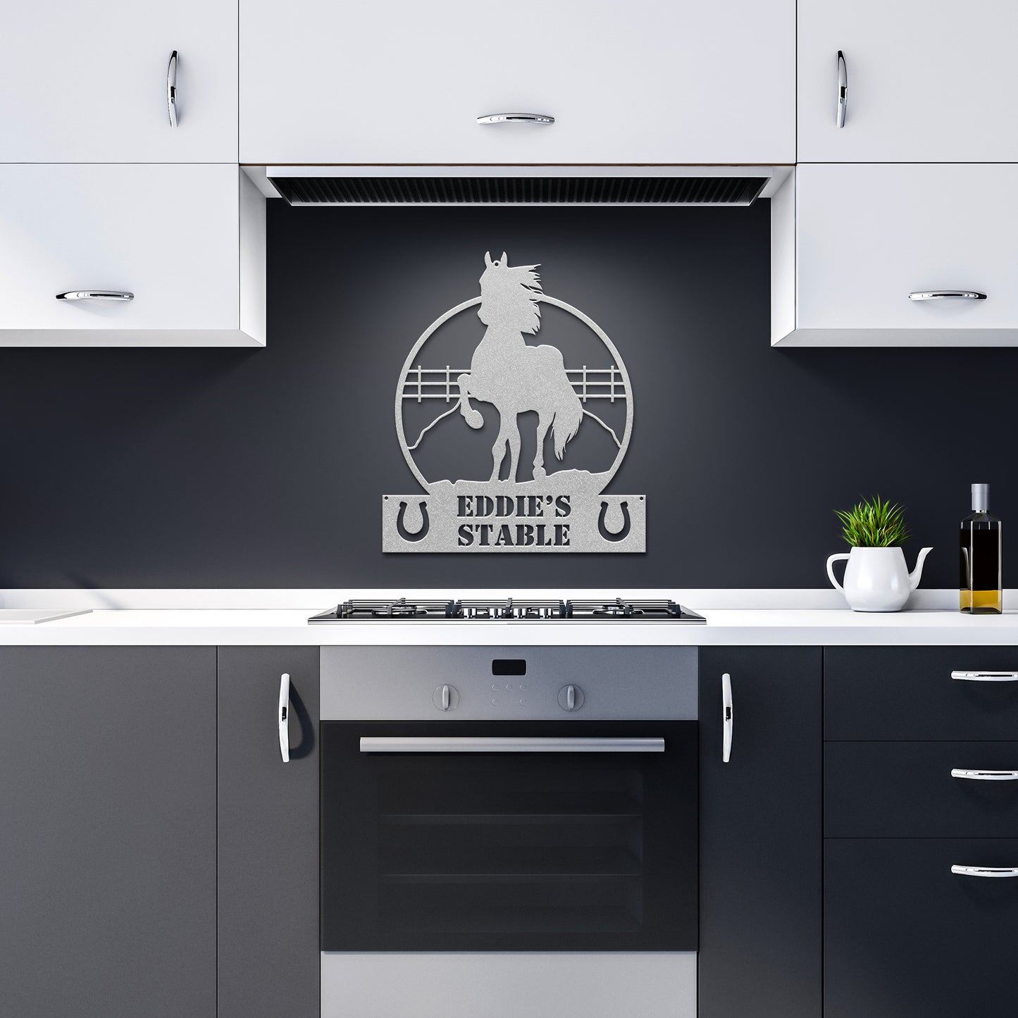 Metal - STABLE - Sign - PERSONALIZED