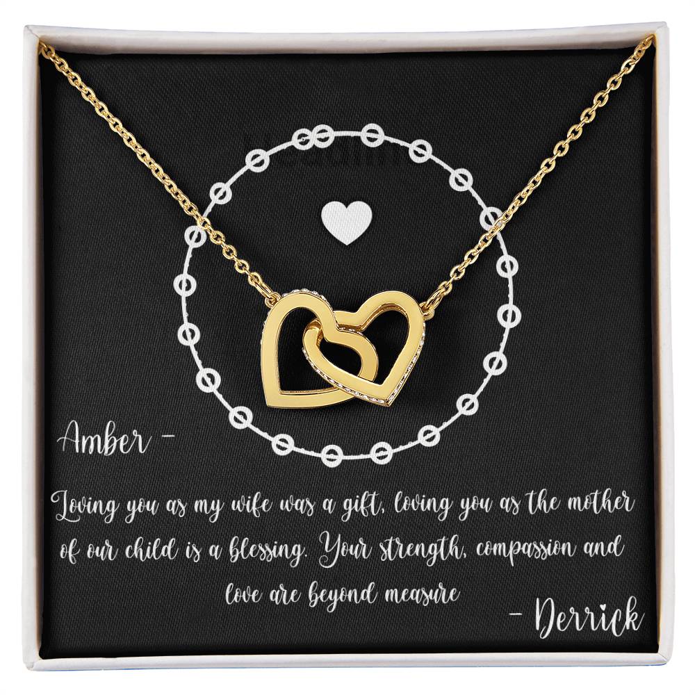 PERSONALIZED - Necklace - For New Mom from Husband - Gift to Wife, Gift to Mother of Children, Gift to Mother of Child