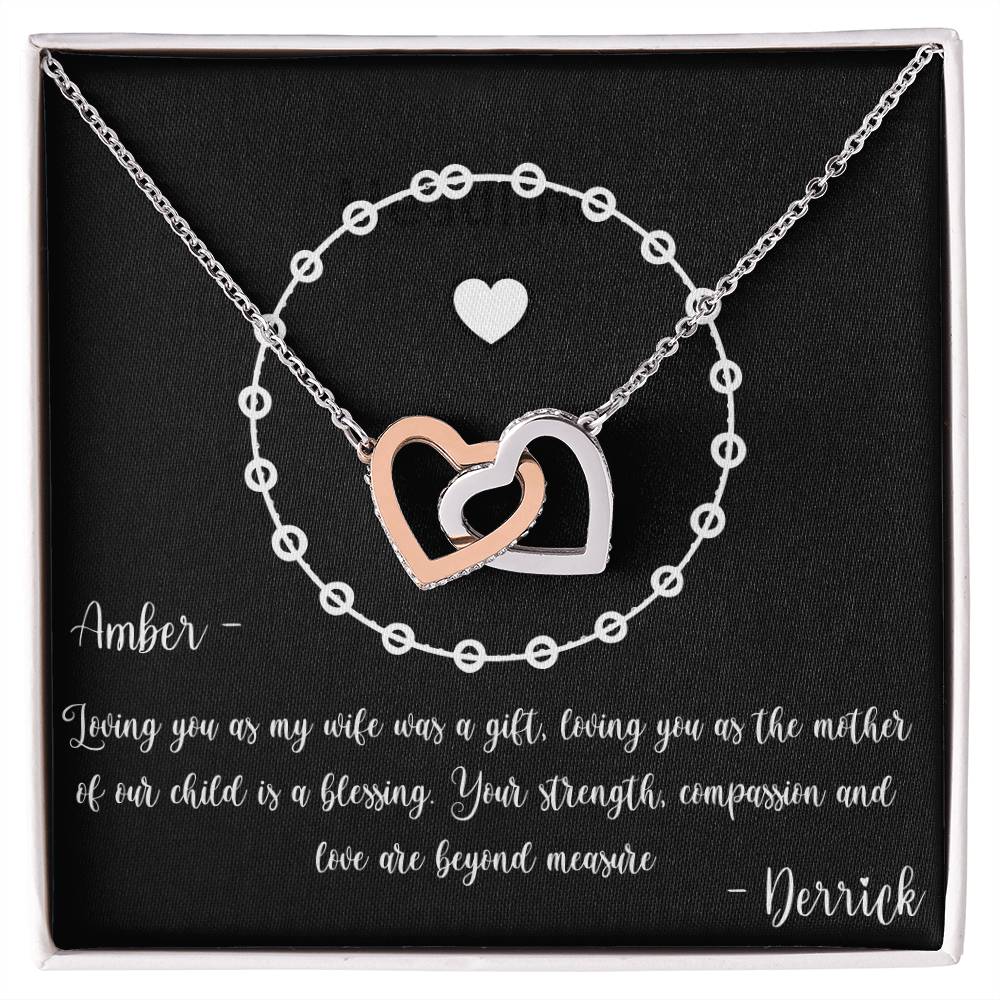 PERSONALIZED - Necklace - For New Mom from Husband - Gift to Wife, Gift to Mother of Children, Gift to Mother of Child