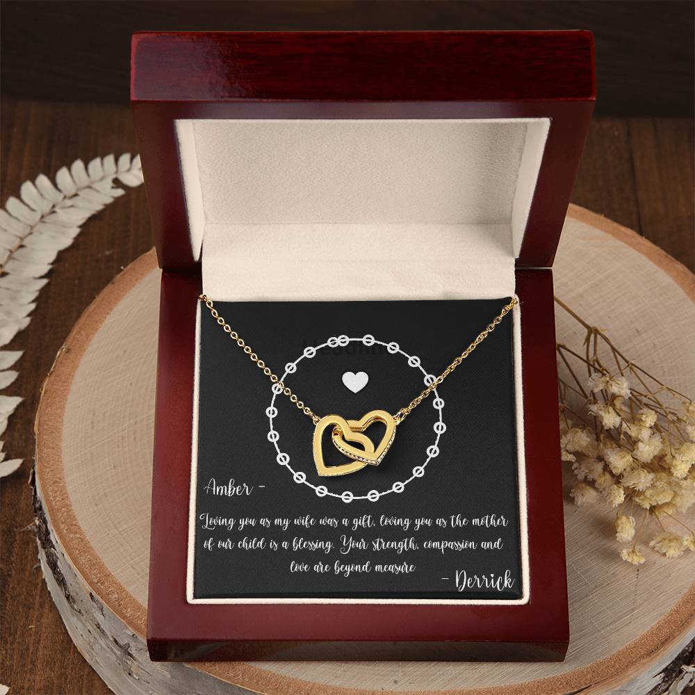 PERSONALIZED - Necklace - For New Mom from Husband - Gift to Wife, Gift to Mother of Children, Gift to Mother of Child