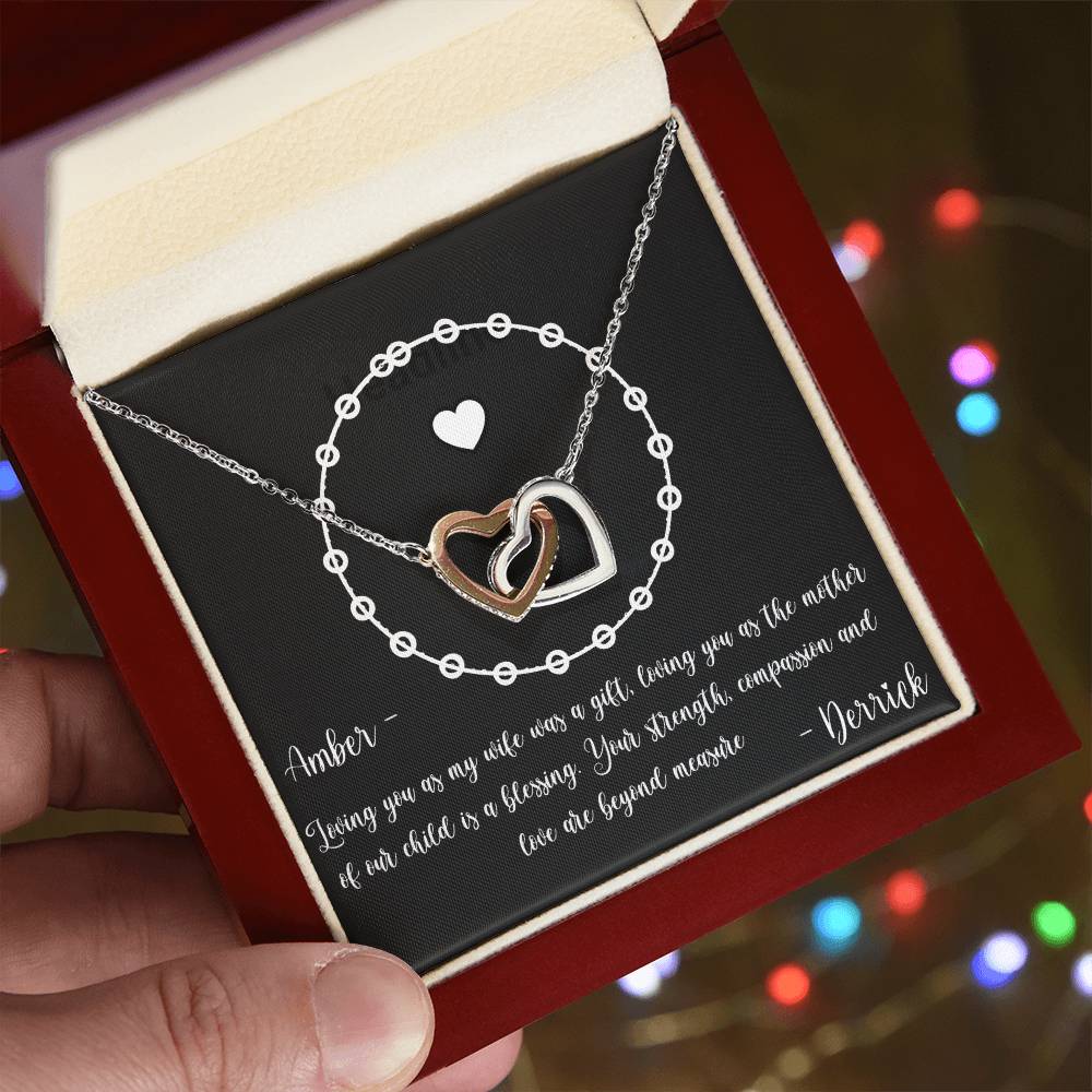PERSONALIZED - Necklace - For New Mom from Husband - Gift to Wife, Gift to Mother of Children, Gift to Mother of Child