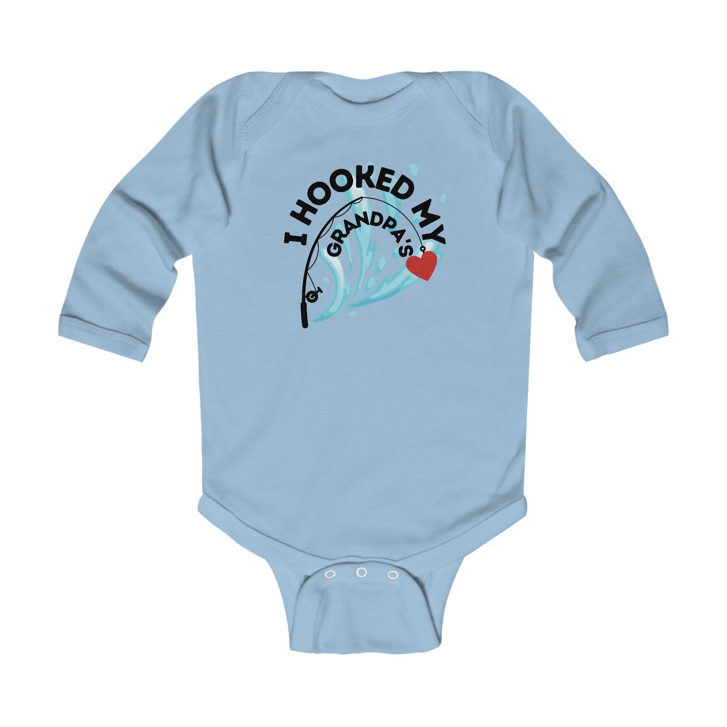 Baby Infant - Long Sleeve BODYSUIT - From Daddy, From Grandpa, PERSONALIZED, Gift, Baby, Baby Shower Gift