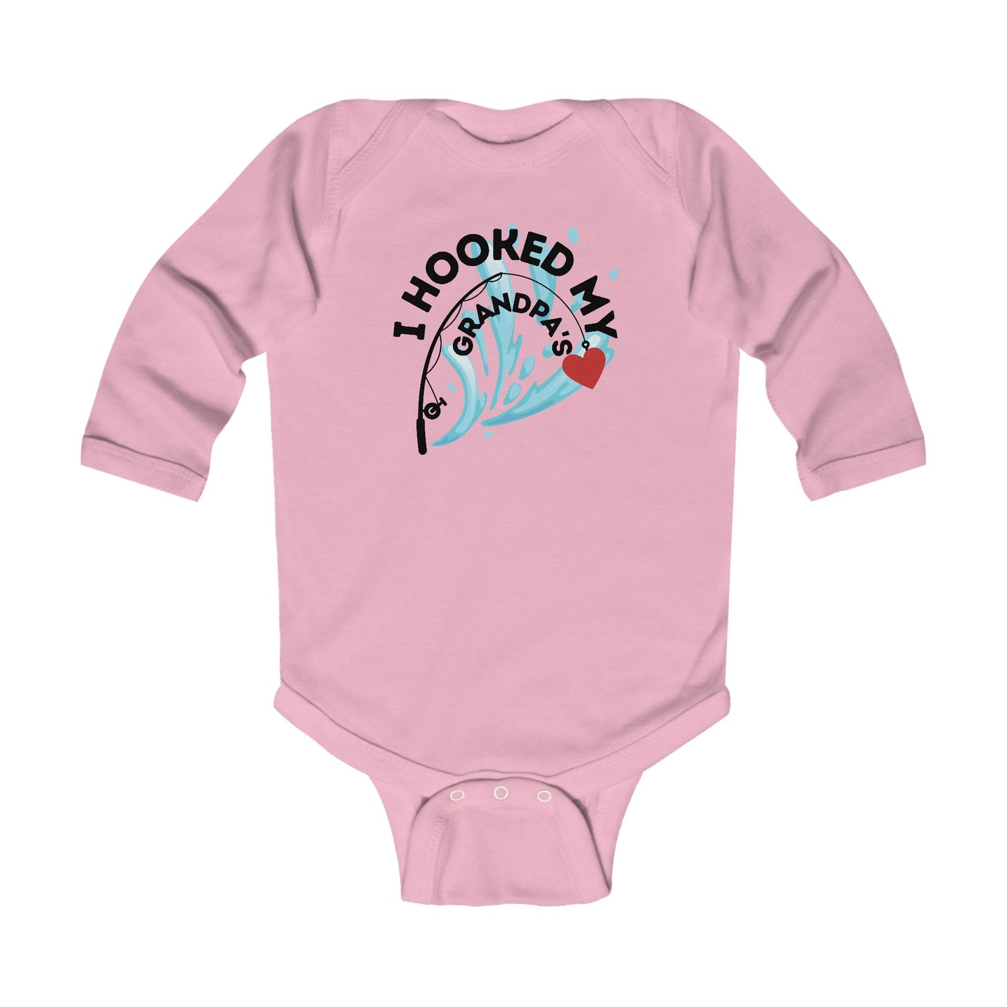 Baby Infant - Long Sleeve BODYSUIT - From Daddy, From Grandpa, PERSONALIZED, Gift, Baby, Baby Shower Gift