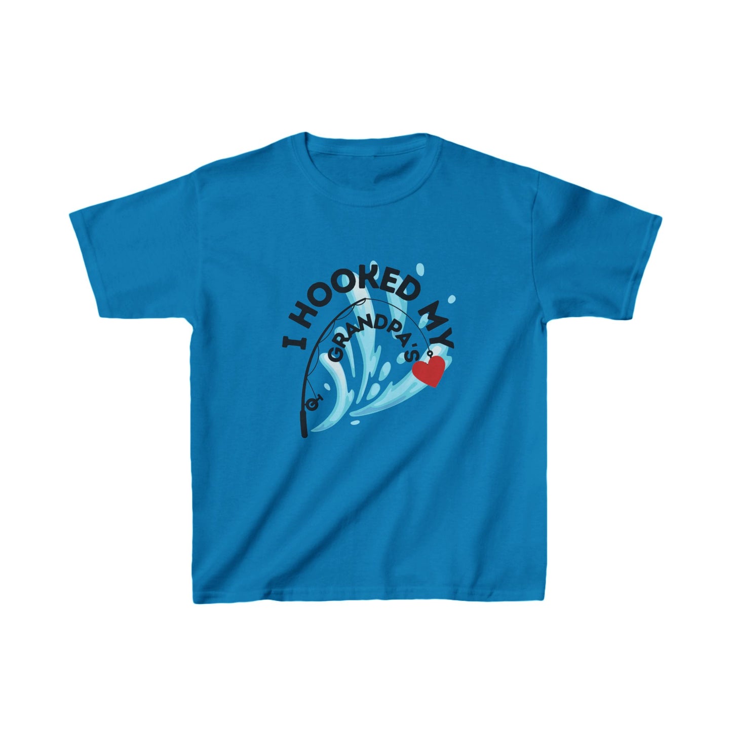 Kids Tee - From Dad, From Grandpa, Fisher, Fisherman