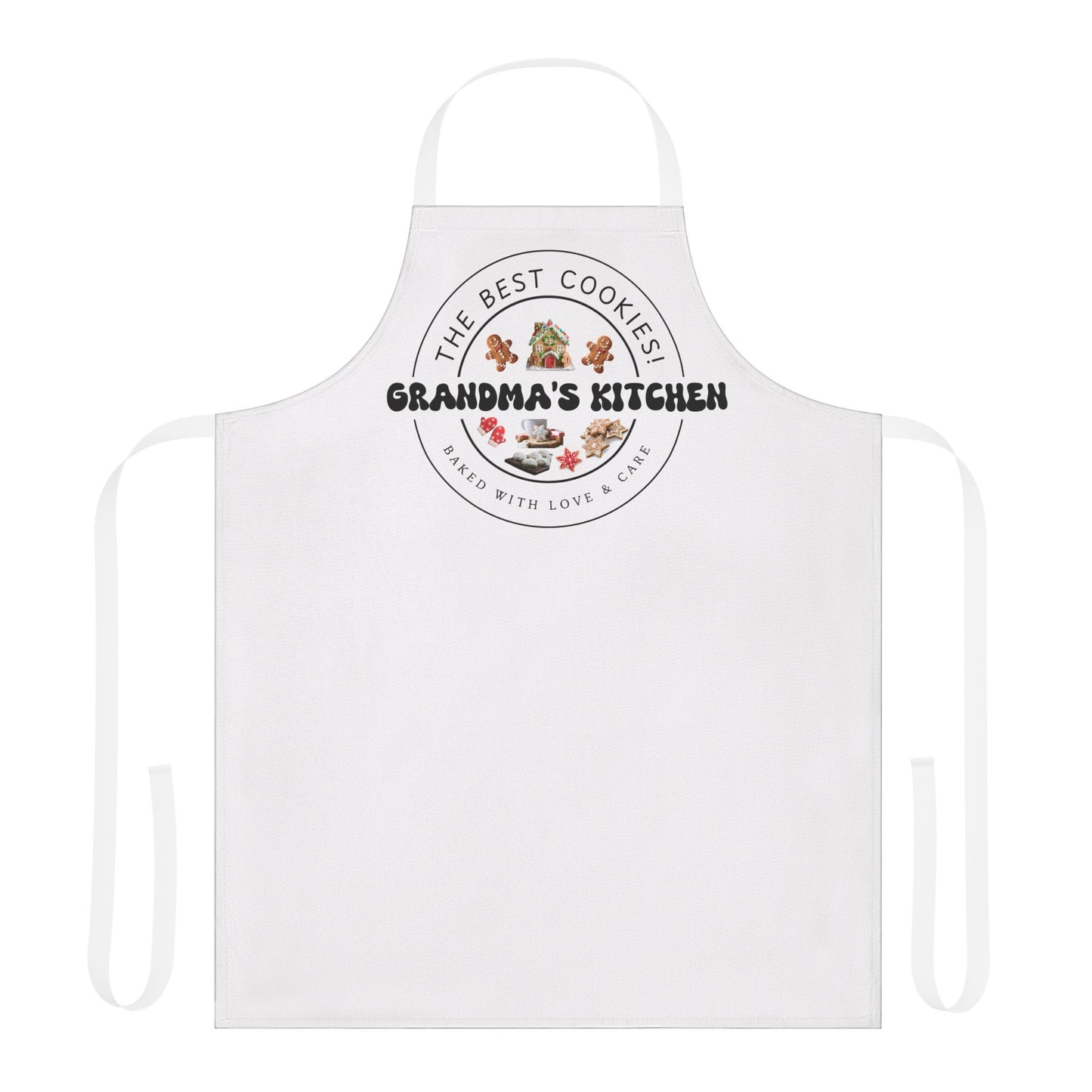 PERSONALIZED - Christmsa Apron - Grandma's Kitchen, Mom's Kitchen, Aunt Lori's Kitchen. Grandpa's Kitchen