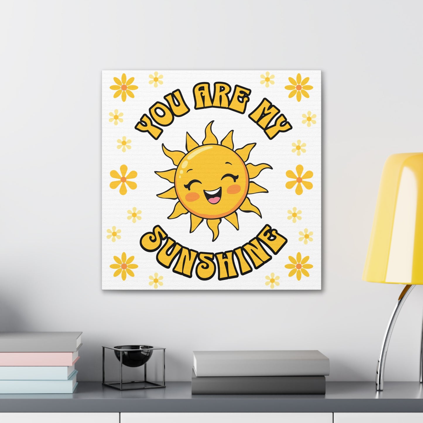 ADORABLE - "You are my Sunshine" - CANVAS  - Can be PERSONALIZED with "Our" - Canvas Gallery Wraps
