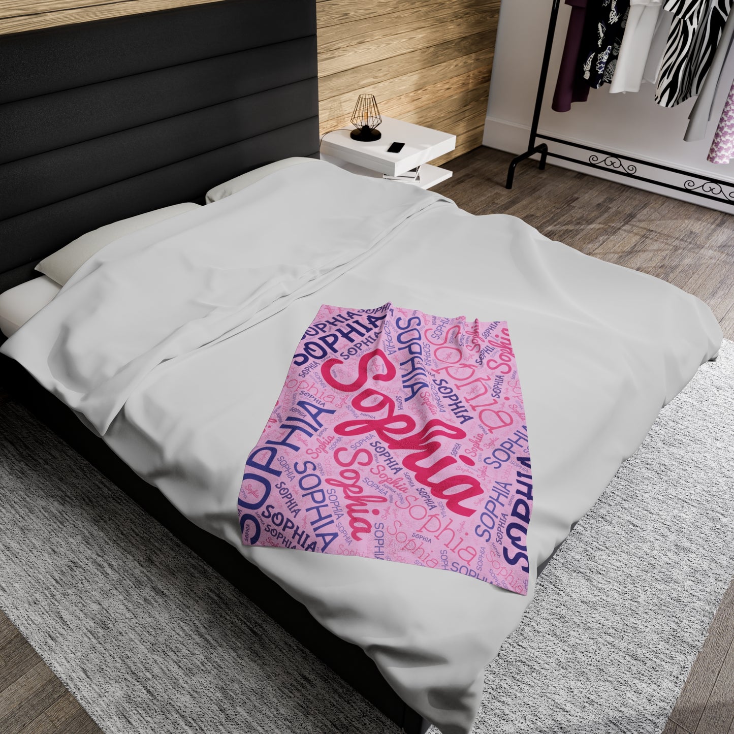 GIRLS PERSONALIZED Blanket - Great Gift
