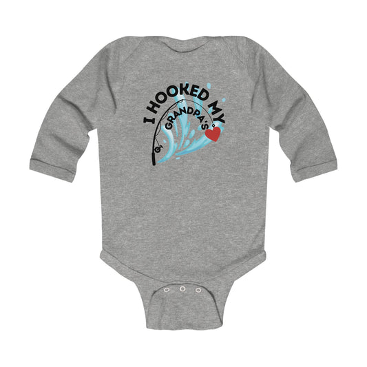 Baby Infant - Long Sleeve BODYSUIT - From Daddy, From Grandpa, PERSONALIZED, Gift, Baby, Baby Shower Gift