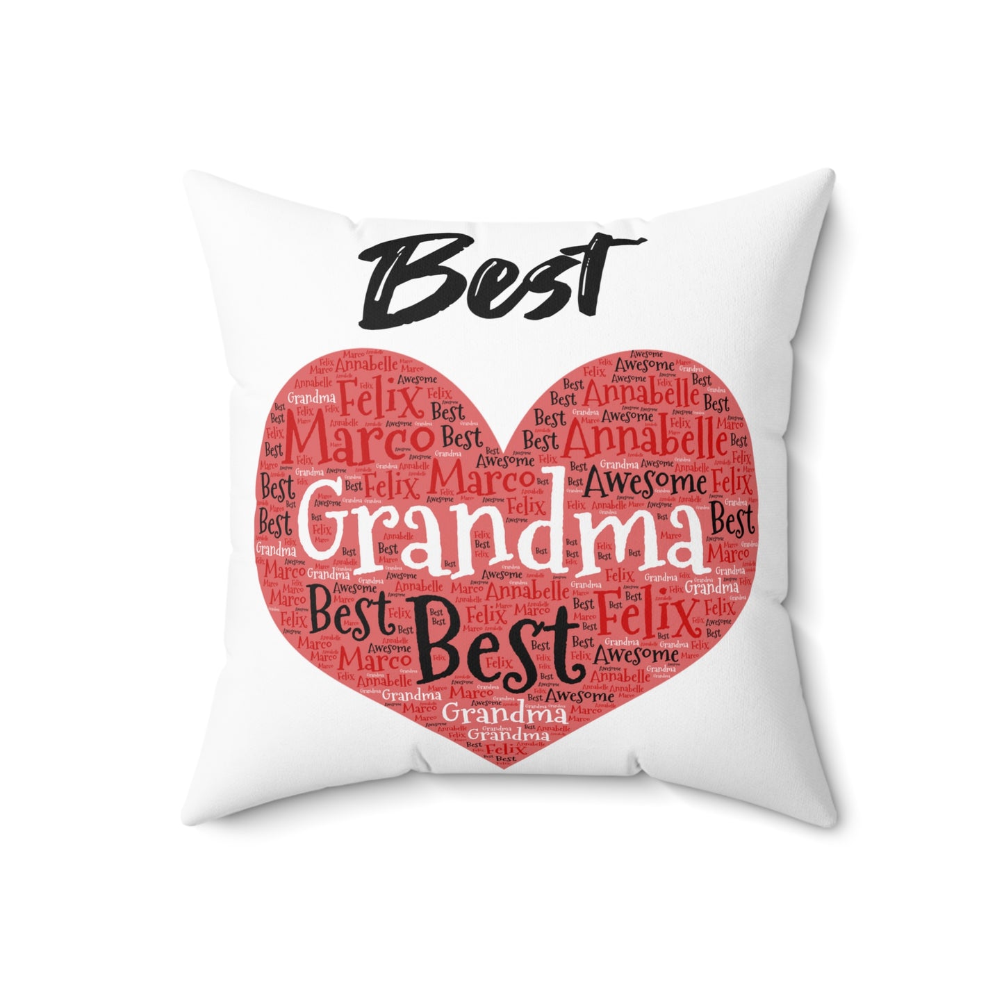 PERSONALIZED PILLOW - Personalized Gift, Customized Gift, Gift for Her, Gift for Him, Christmas Gift, Home Decor