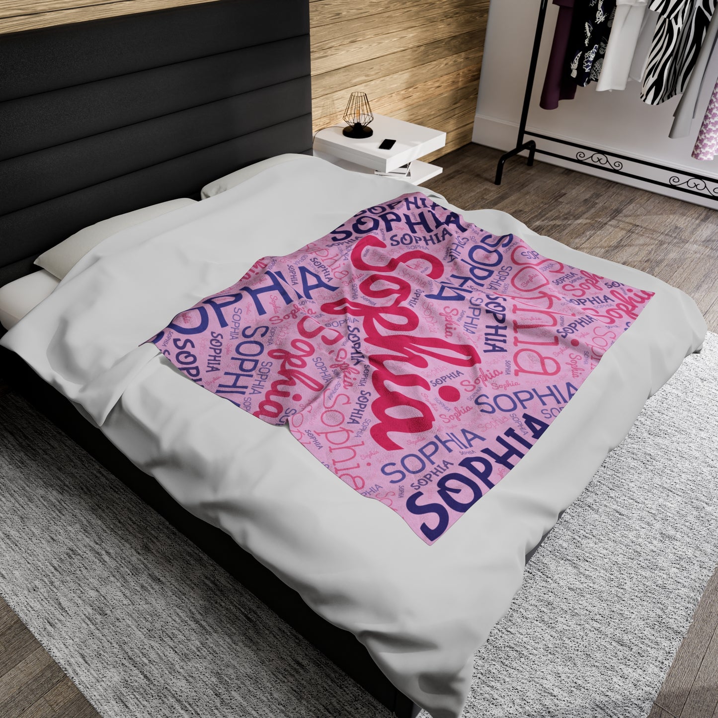 GIRLS PERSONALIZED Blanket - Great Gift