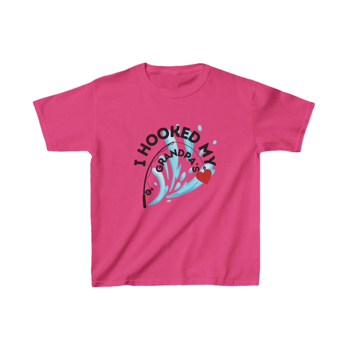 Kids Tee - From Dad, From Grandpa, Fisher, Fisherman