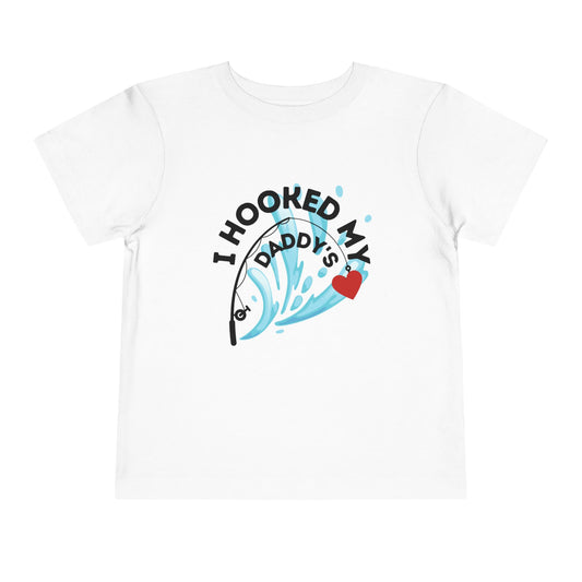Toddler Little Kid Tee T Shirt - From Dad, From Daddy, From Grandpa, PERSONALIZED, Gift, Fisherman