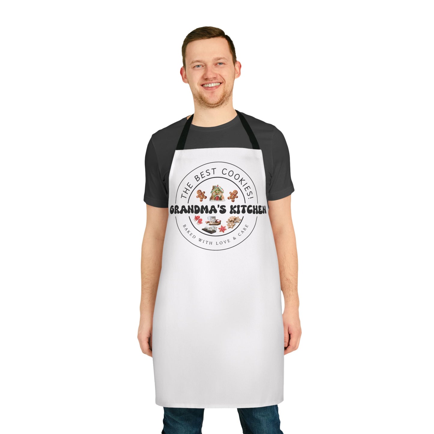 PERSONALIZED - Christmsa Apron - Grandma's Kitchen, Mom's Kitchen, Aunt Lori's Kitchen. Grandpa's Kitchen