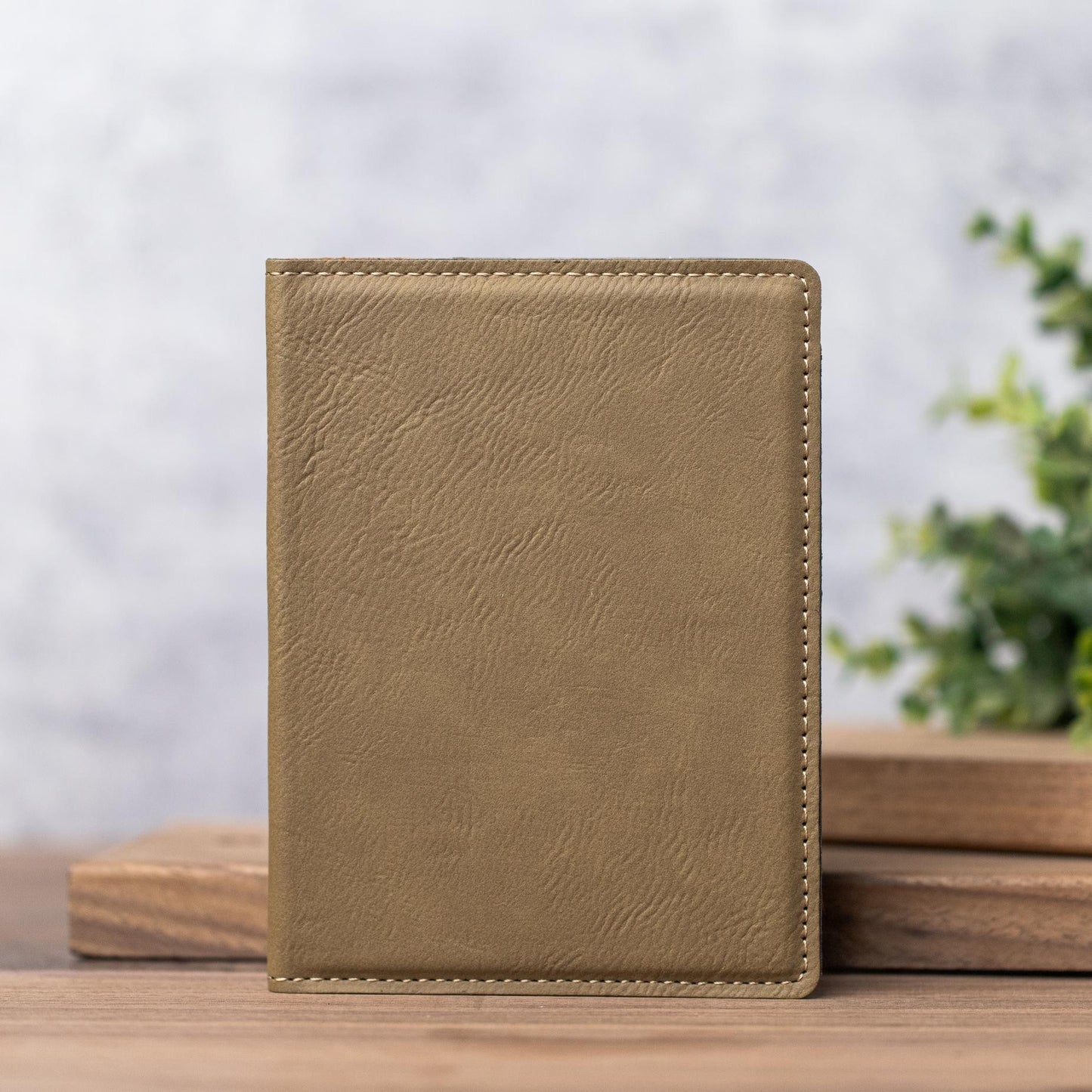 Personalized Leather PASSPORT HOLDER+