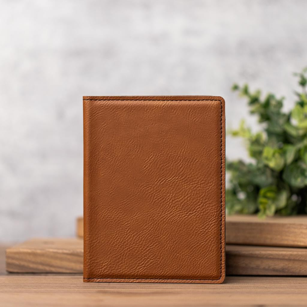 Personalized Leather PASSPORT HOLDER+