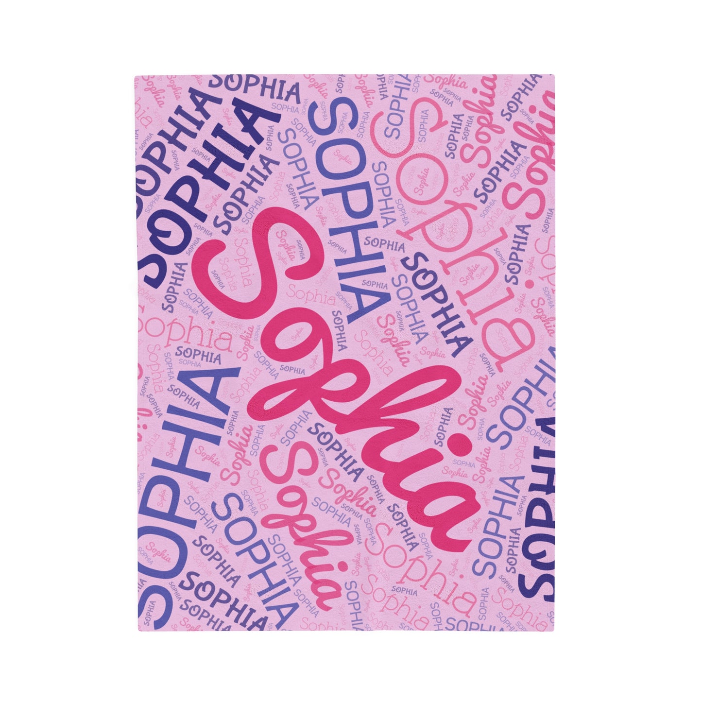 GIRLS PERSONALIZED Blanket - Great Gift