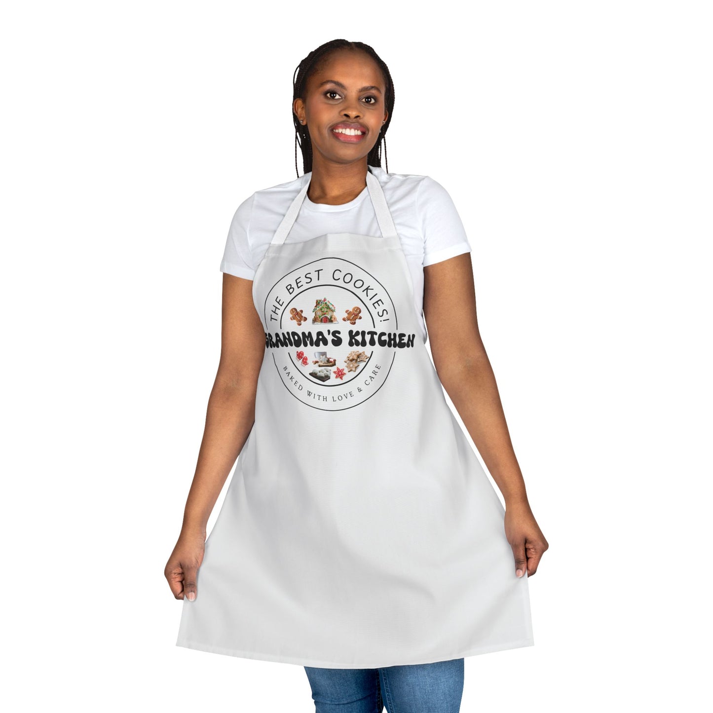 PERSONALIZED - Christmsa Apron - Grandma's Kitchen, Mom's Kitchen, Aunt Lori's Kitchen. Grandpa's Kitchen