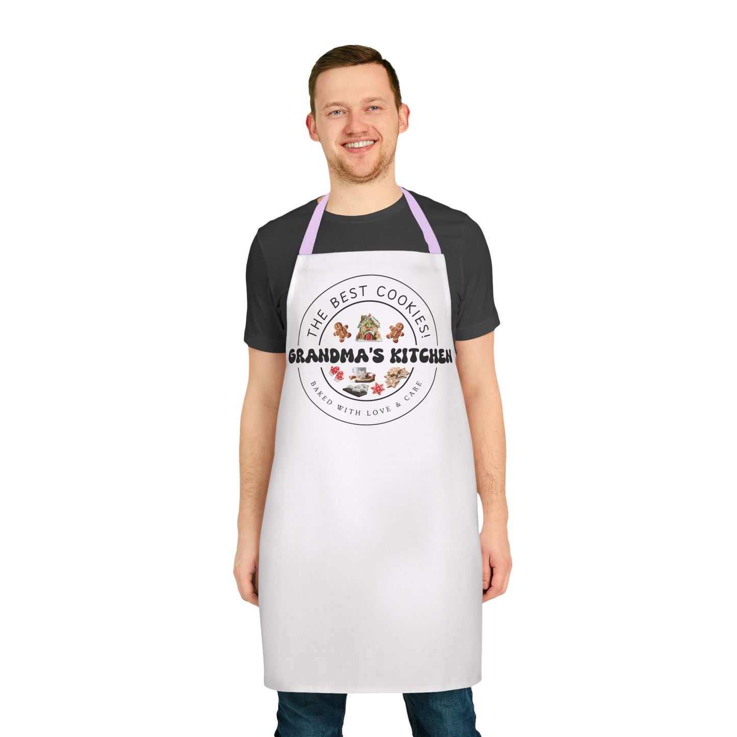 PERSONALIZED - Christmsa Apron - Grandma's Kitchen, Mom's Kitchen, Aunt Lori's Kitchen. Grandpa's Kitchen