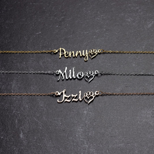 Dog Mom Necklace - Mother's Day, Birthday, Christmas Gift