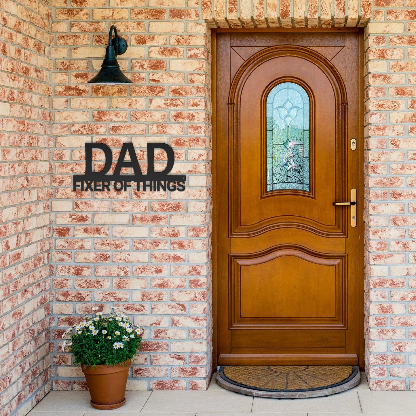 METAL WALL PLAQUE - Dad (Can be Personalized)