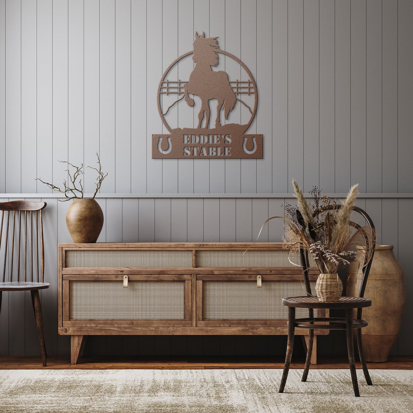 Metal - STABLE - Sign - PERSONALIZED