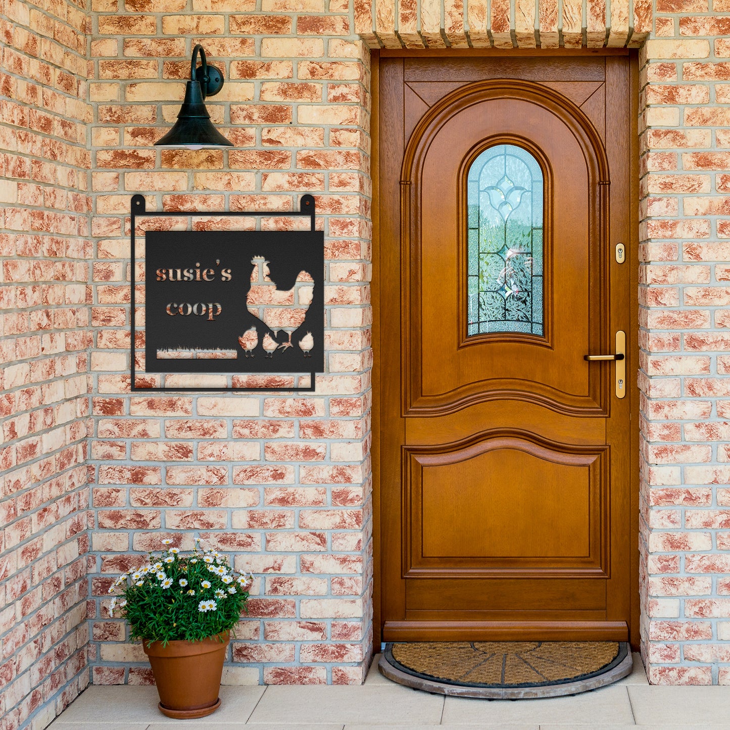 PERSONALIZED - Chicken Coop - Metal Sign/Plaque