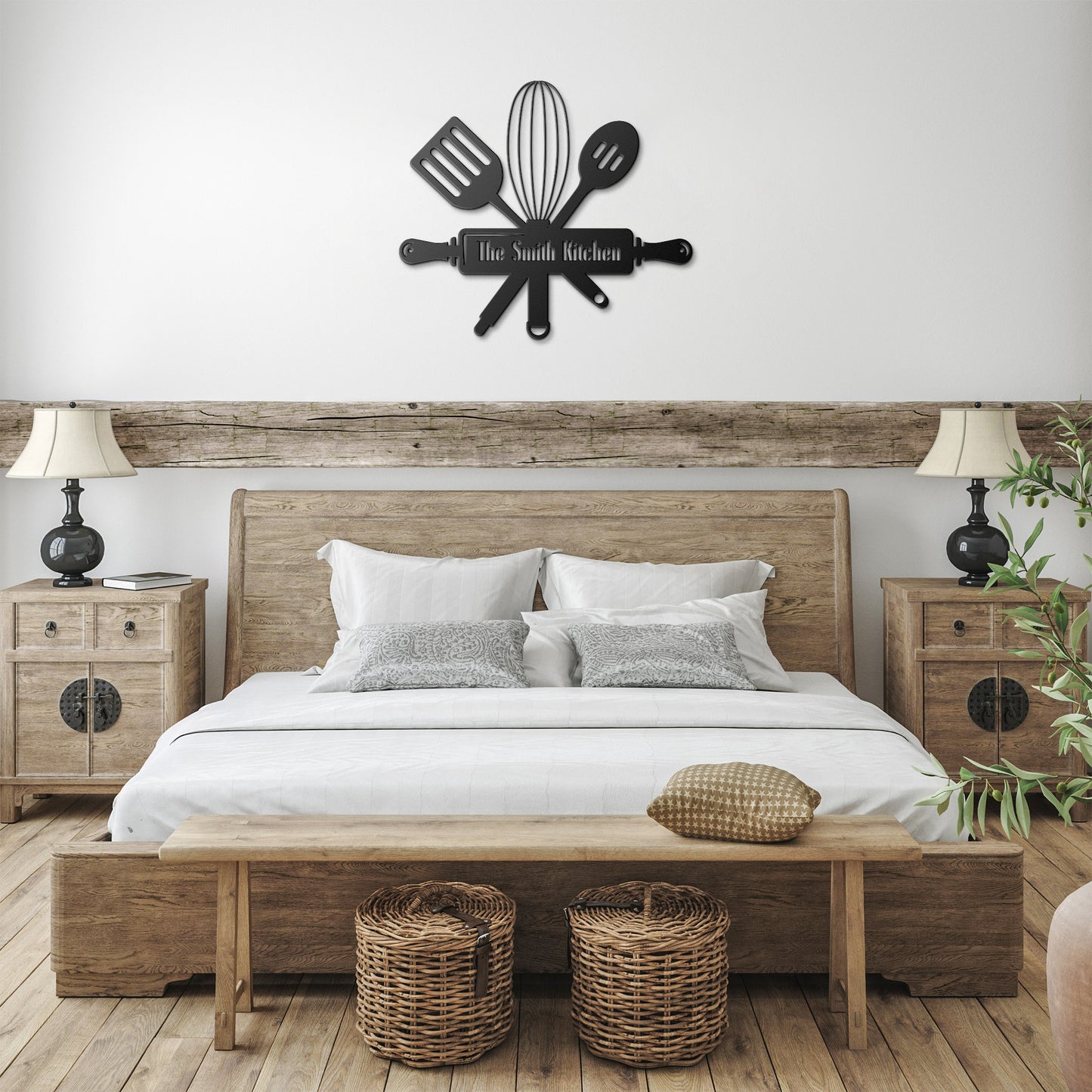 PERSONALIZED Family Kitchen Metal Wall Art - Home Decor