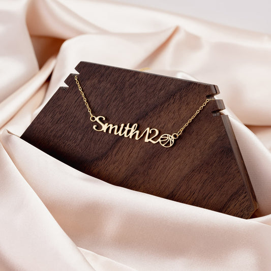 Sports Mom Necklace - Mother's Day, Birthday, Christmas Gift