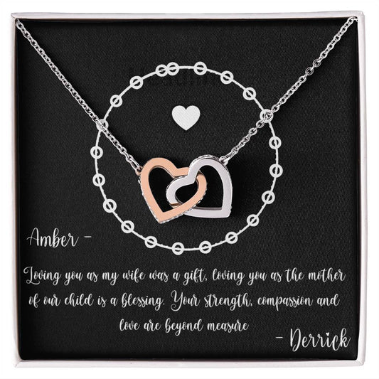 PERSONALIZED - Necklace - For New Mom from Husband - Gift to Wife, Gift to Mother of Children, Gift to Mother of Child