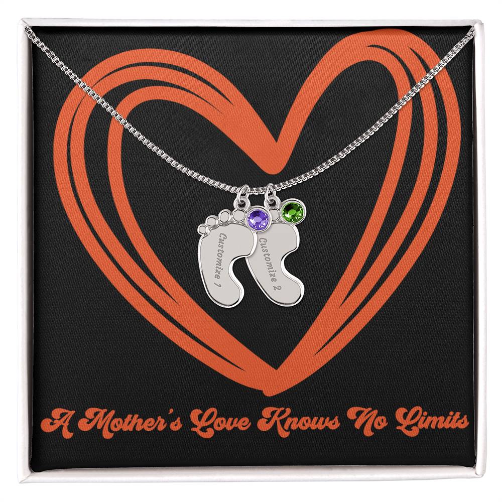 A Mother's Love PERSONALIZED Necklace - Gift from Kids, Gift for Mom, Gift for Mother