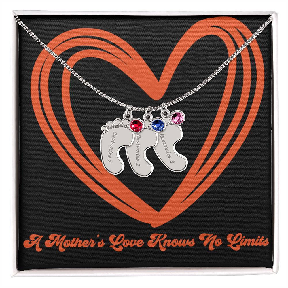 A Mother's Love PERSONALIZED Necklace - Gift from Kids, Gift for Mom, Gift for Mother