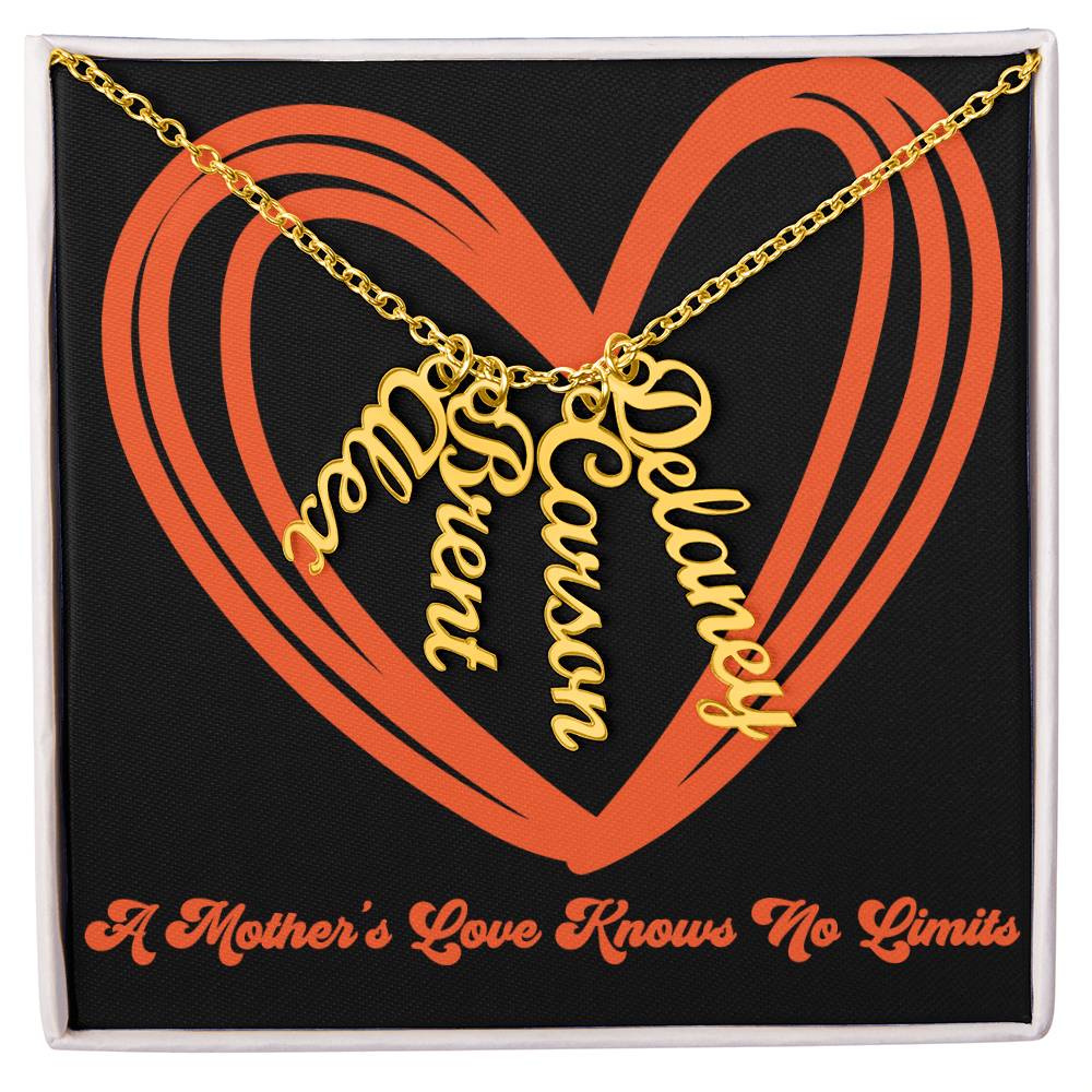 Mother's Love Necklace (with PERSONALIZED names)